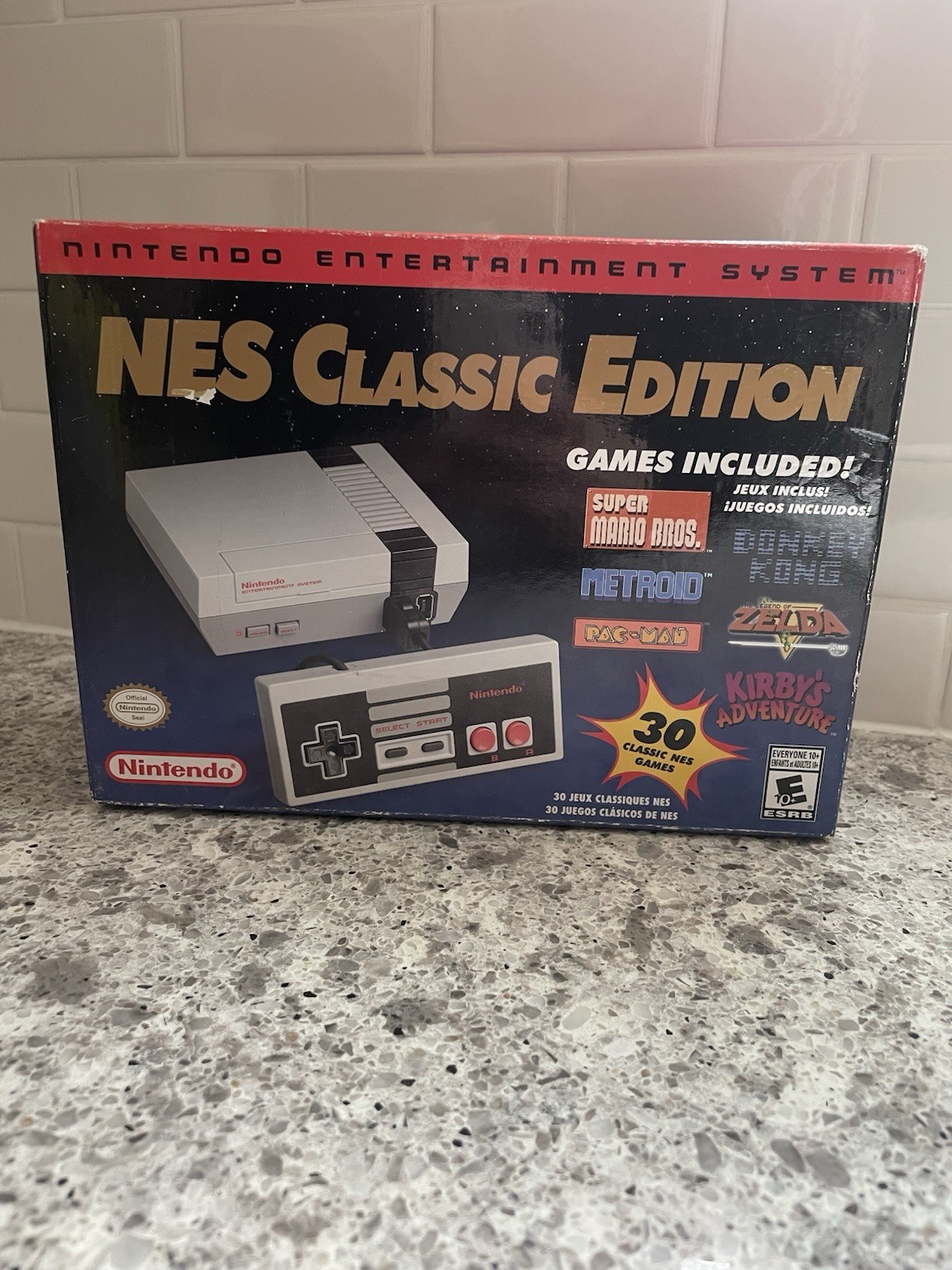 Nintendo NES Classic Edition Mini Console w/ Box, HDMI 720p, CLV-001
