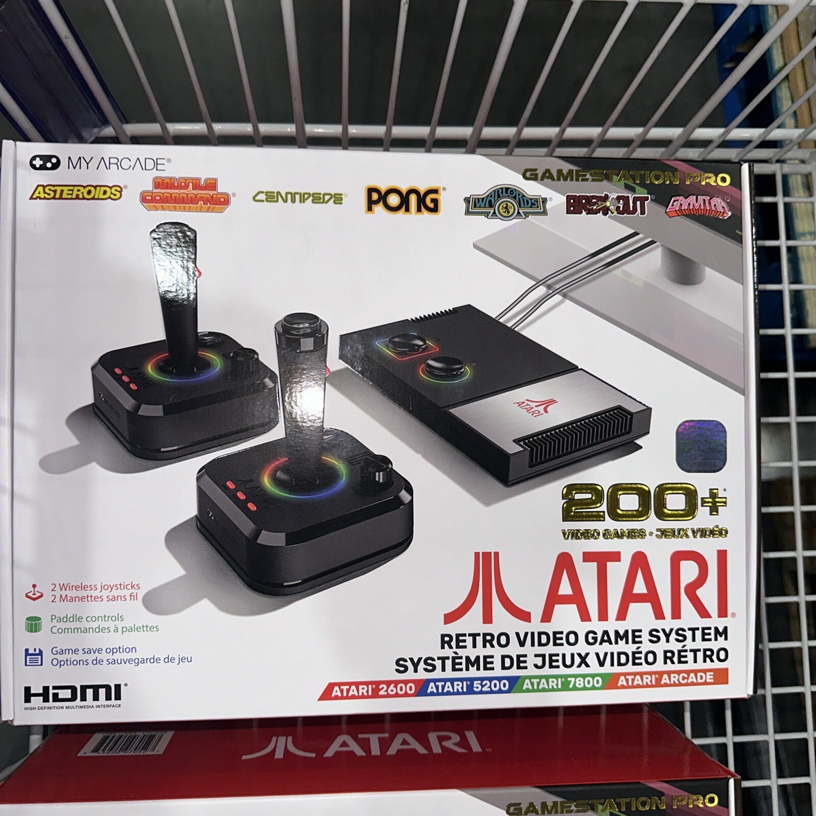 Atari Gamestation Pro My Arcade 200+ Games Brand New HDMI