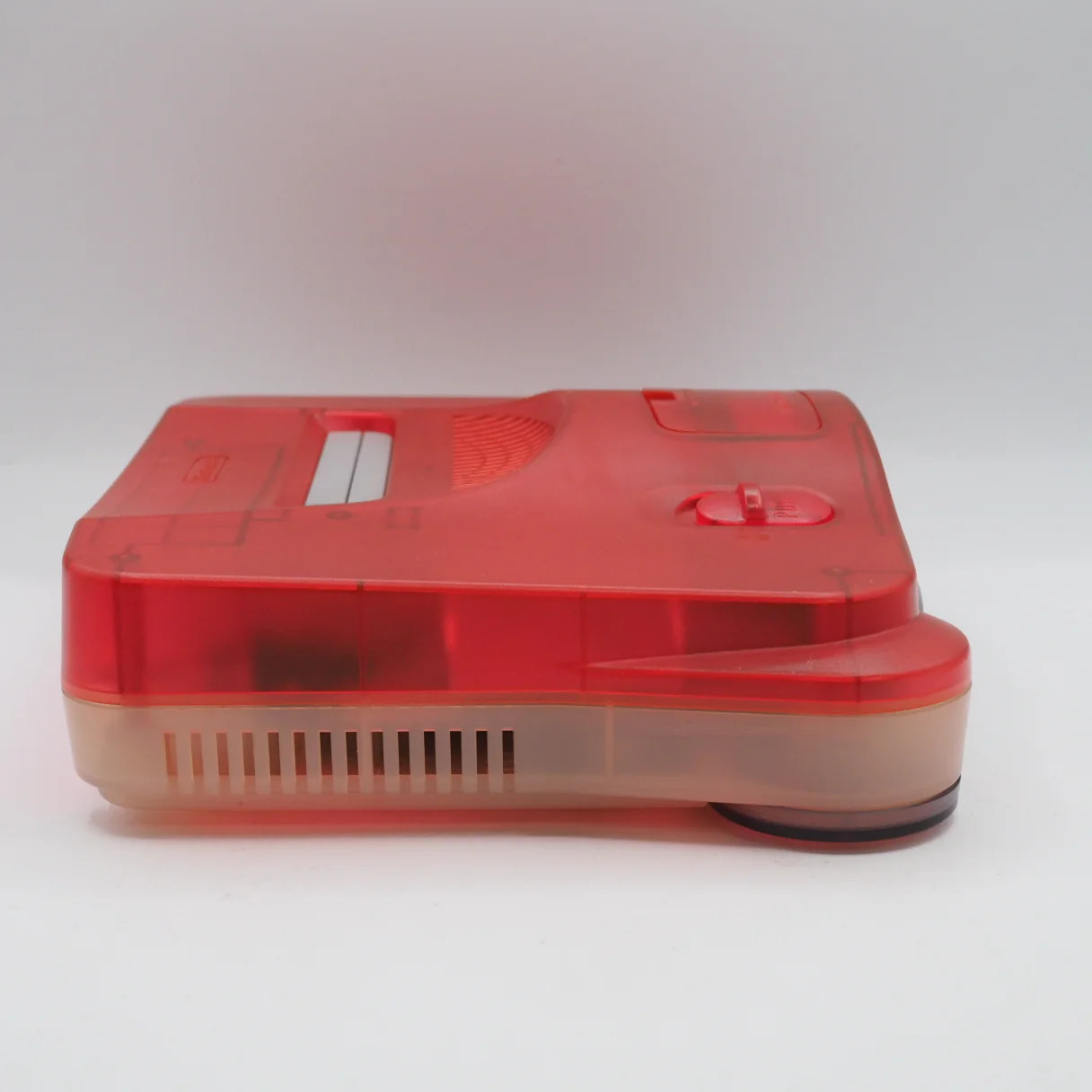 Nintendo 64 Console System Clear Red NUS-001 Tested Working N64 NTSC-J NTSC-U/C