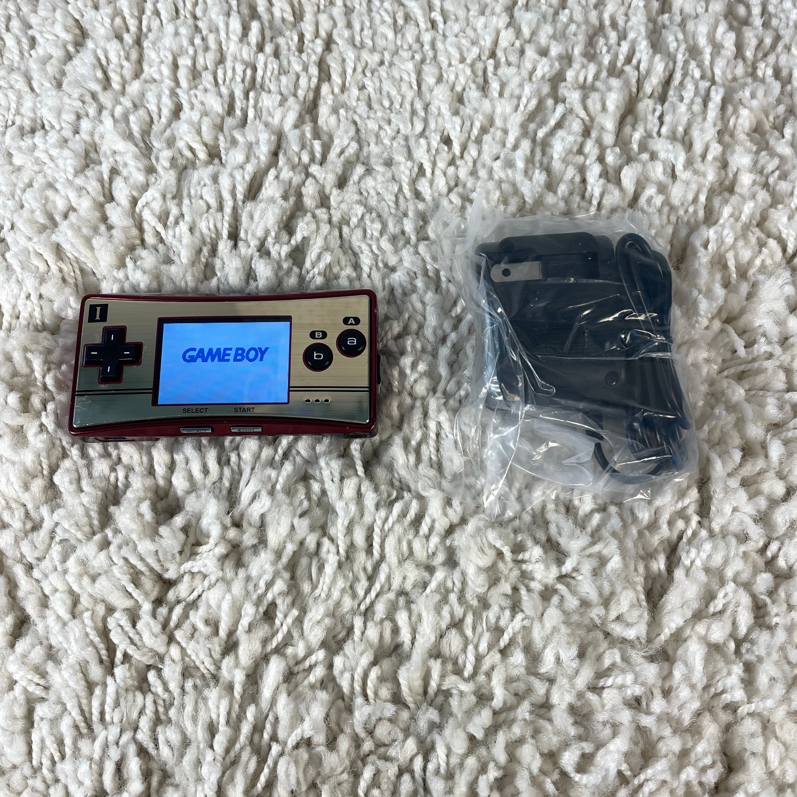 Nintendo Game Boy Micro 20th Anniversary Edition Handheld System OXY-001 Tested