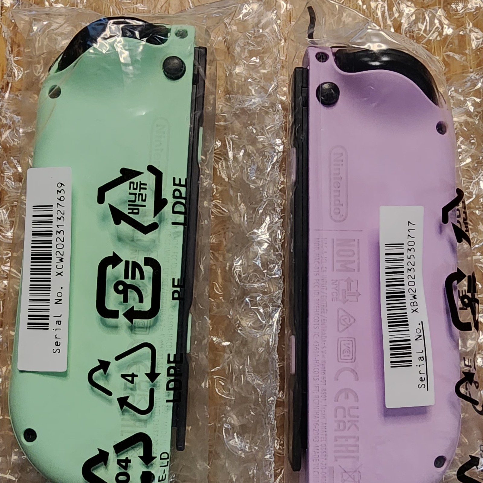 Nintendo Switch Joy-Con (L)/(R) – Pastel Purple Pastel Green – Japan Stock New
