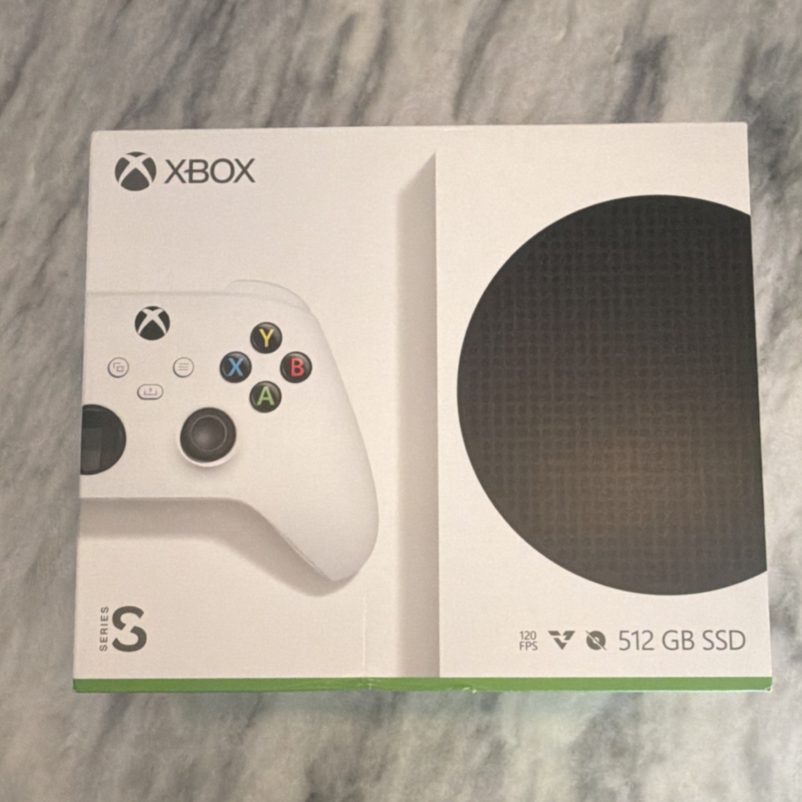 Microsoft Xbox Series S 512GB SSD White Console 4K UHD 120 FPS Region Free