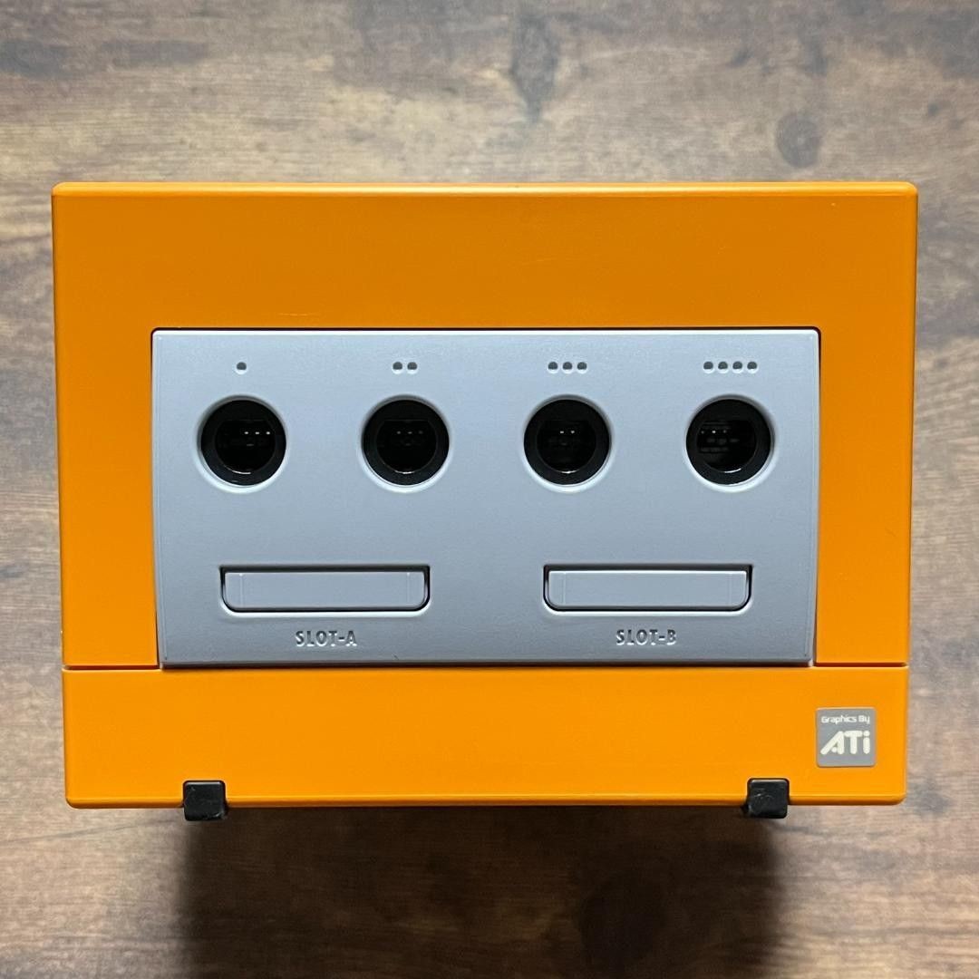 Nintendo GameCube Console Orange NTSC-J Japanese Boxed System Tested