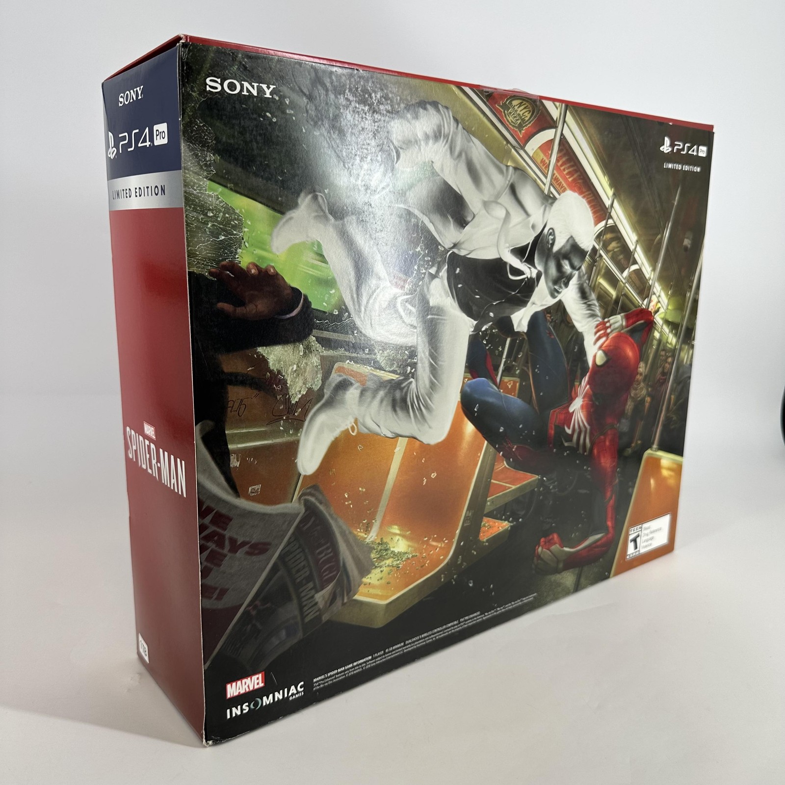Sony PlayStation 4 Pro Console Red 1TB Spider-Man Edition – Open Box Condition