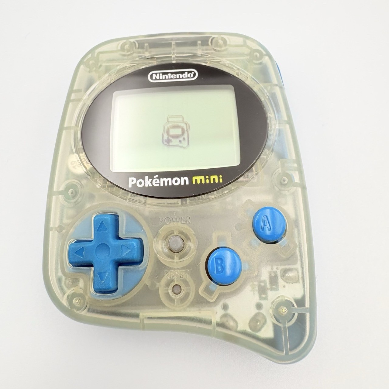 Nintendo Pokemon Mini Handheld Console Wooper Blue & Games Tetris Pinball Japan