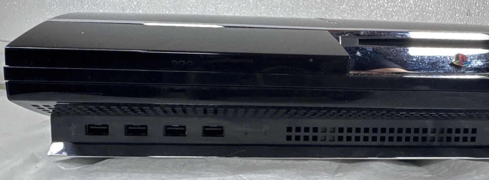 PS3 60GB CECHA01 Backwards Compatible w/ Box Plays PS1 PS2 PS3 Tested