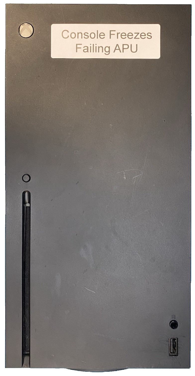 Microsoft Xbox Series X Black System CONSOLE ONLY- FOR PARTS/REPAIR – Freezing