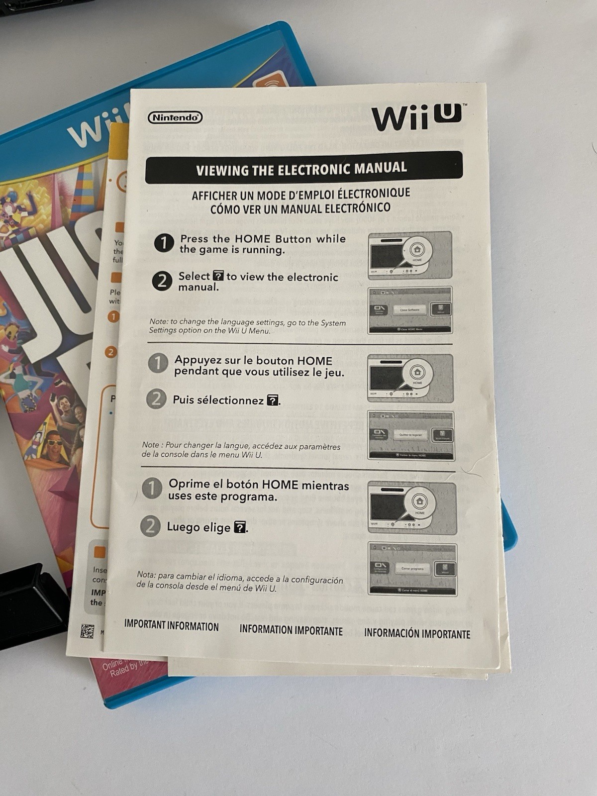 Nintendo Wii U 32GB Console, Gamepad, Charger Station, Sensor Bar, 2 Remotes +