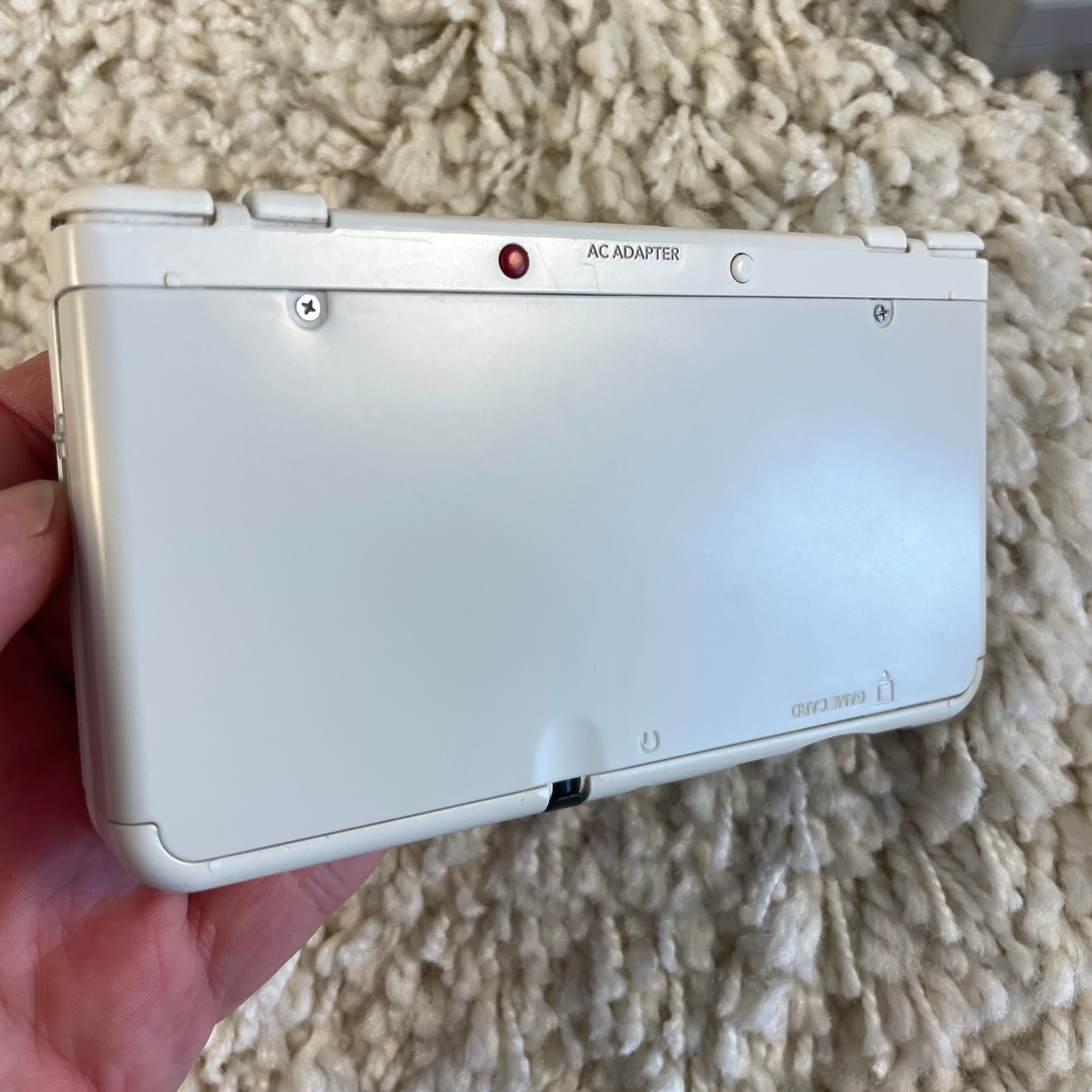 Nintendo “New” 3DS White Handheld Console System KTR-001 NTSC Tested