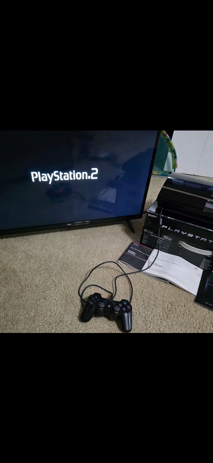 Sony PlayStation 3 CBEH1000 PS3 Console Backwards Compatible 60 GB CIB