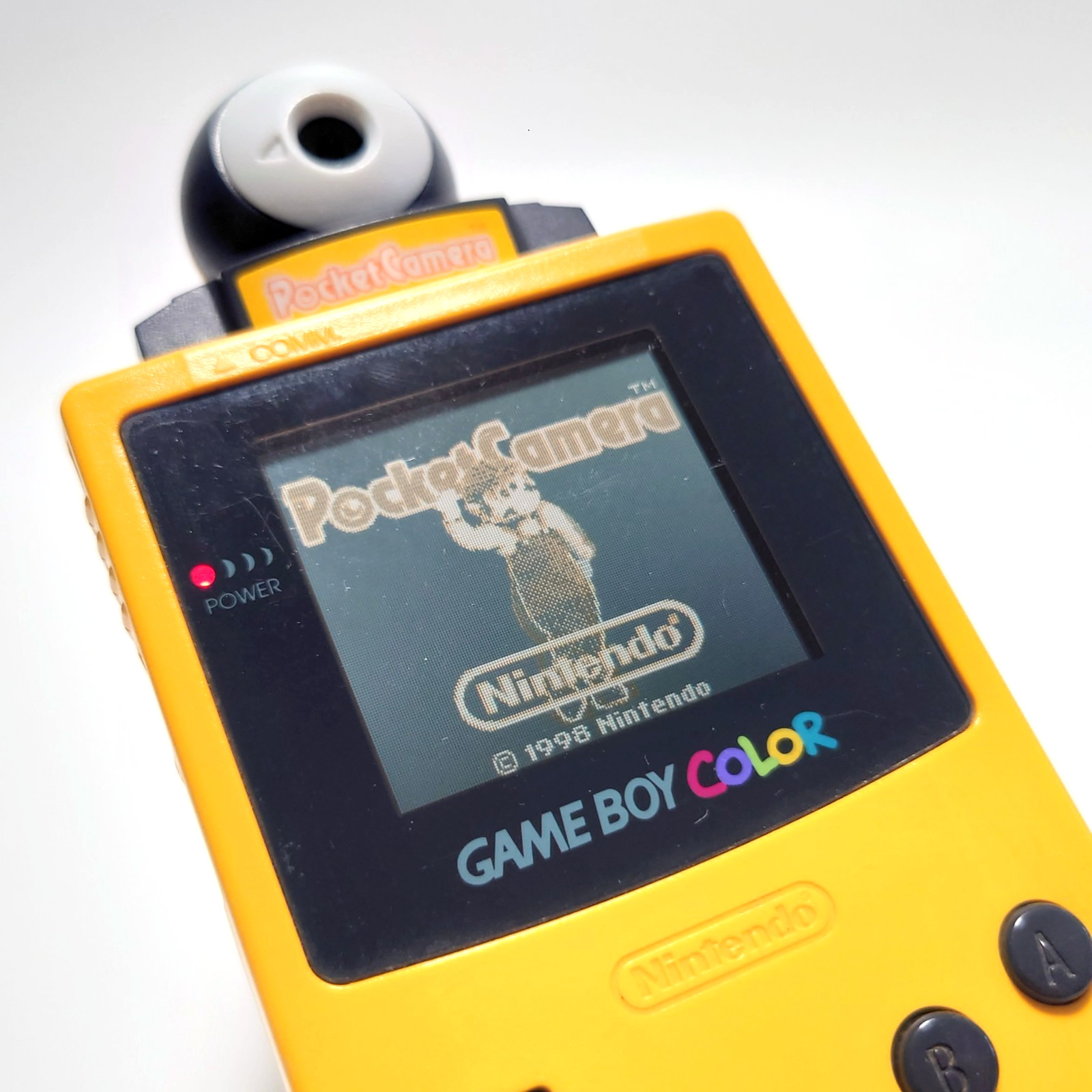 Nintendo Gameboy Color GB Pocket Printer Pikachu Camera Yellow w/Box Set Japan