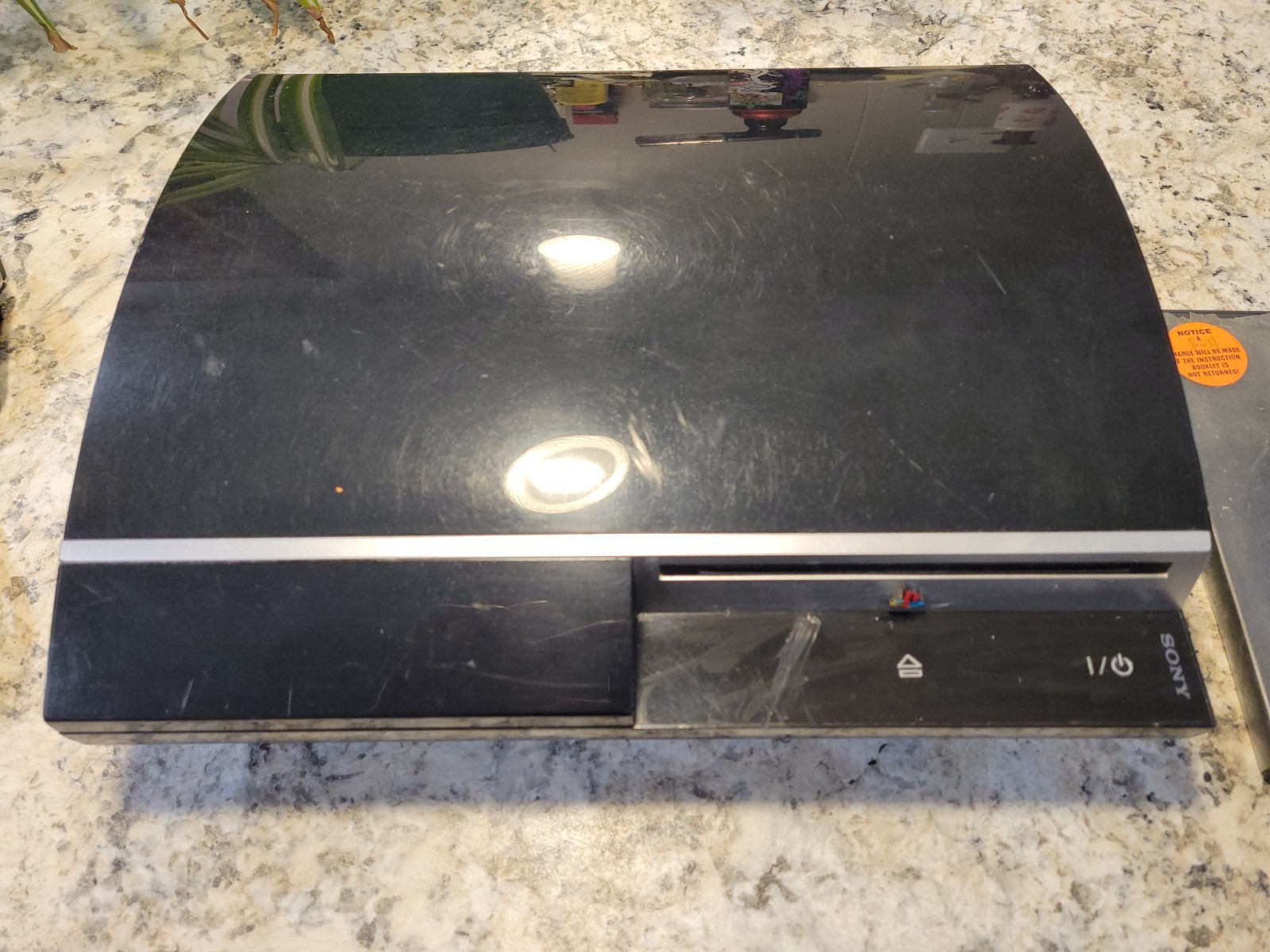 Sony PlayStation 3 PS3 CECHP01 160GB w/ Controller + Cables Tested Working