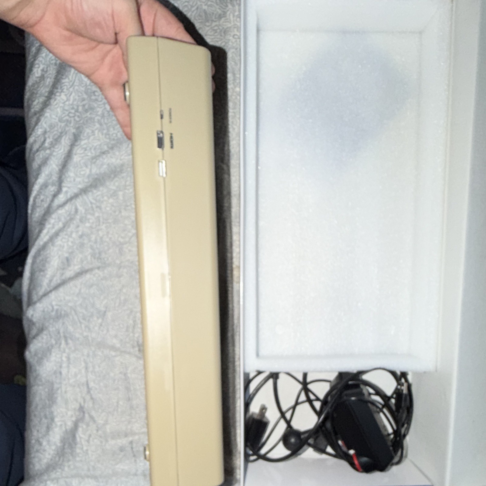 Commodore 64 Micro Computer With Joystick, Manual, and all Cables