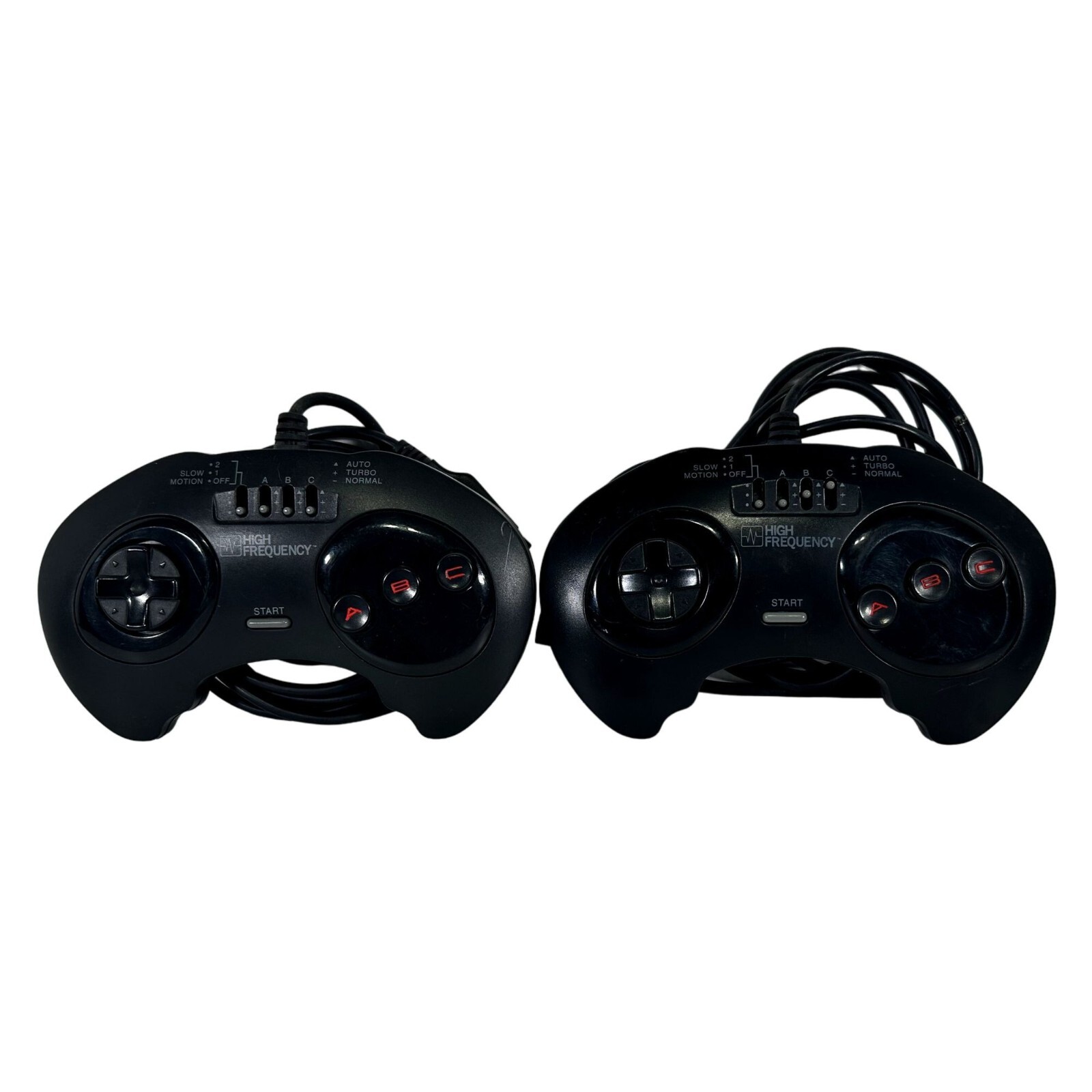 Sega GENESIS High Frequency Game Controllers Lot of 2 TESTED n WORKING