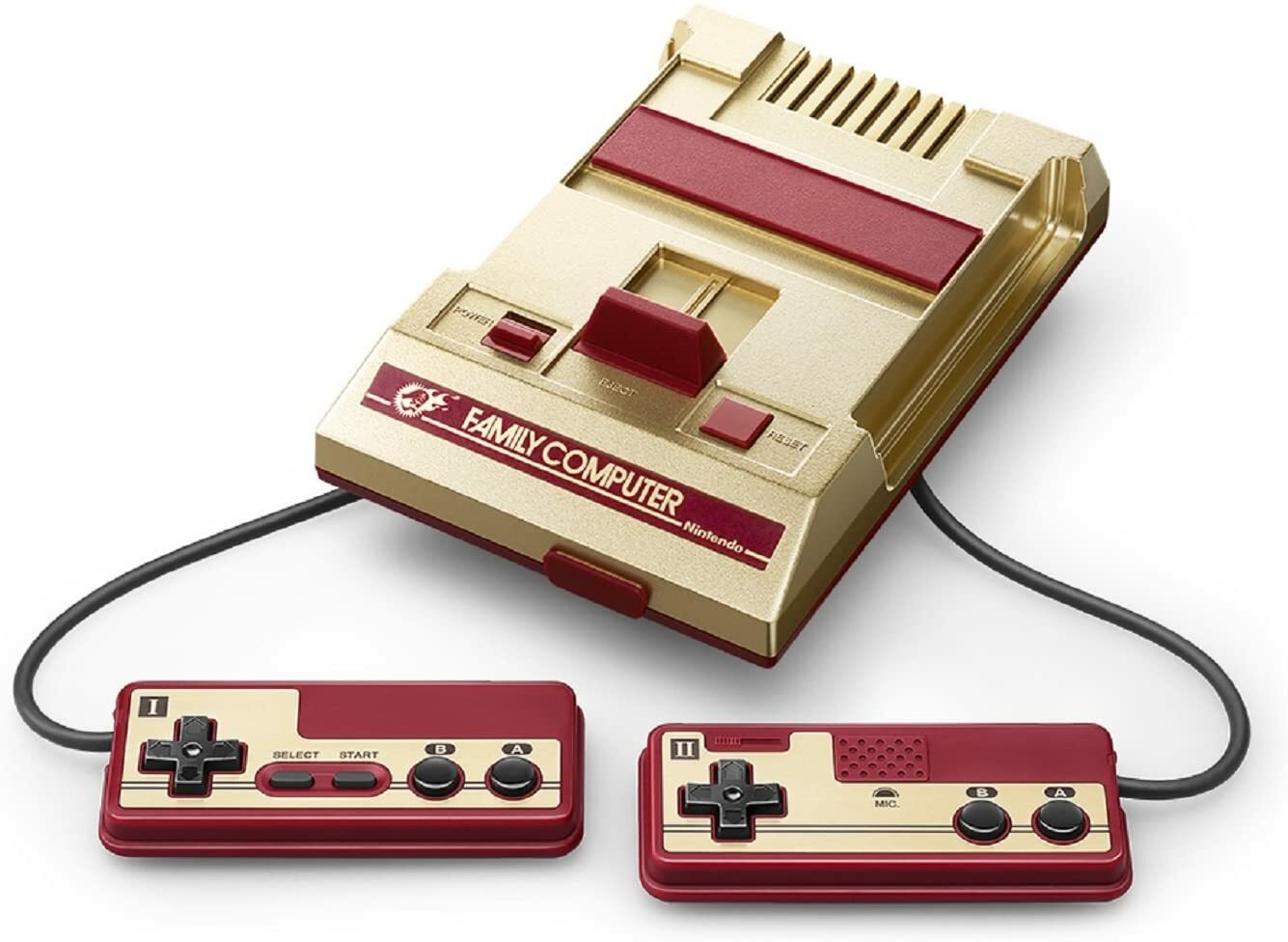 Nintendo Classic Mini Famicom NES Shonen Jump 50th Anniversary Gold Ver. Limited
