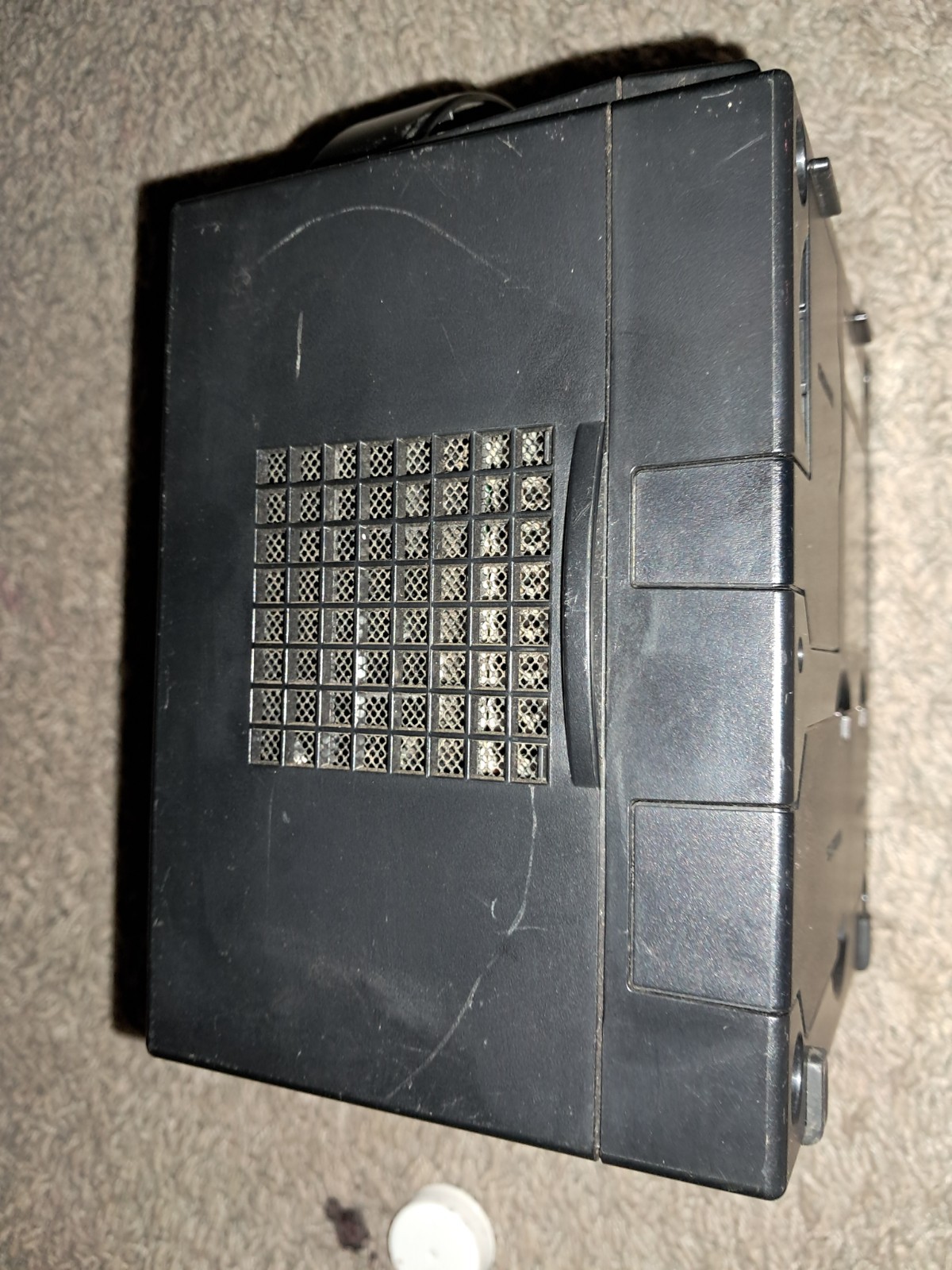 Gamecube Black Console ONLY Parts Only NO CABLES NO CONTROLLER