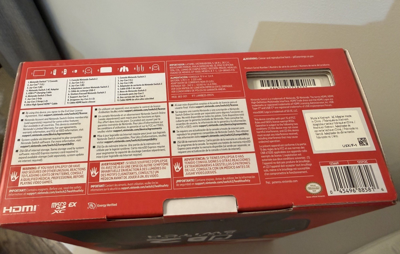 Nintendo Switch 2 Console Sealed Latest Model Hybrid Gaming System – Brand New