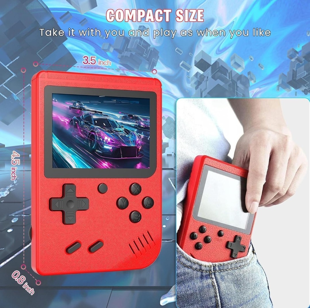 Handheld Game Console 800+ Classic Games With 3.0” LCD Screen