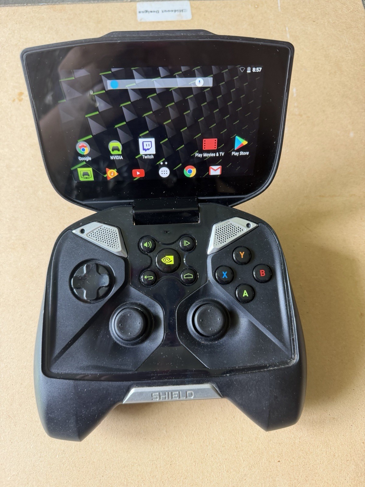 NVIDIA Shield Portable Handheld 16GB 720p Android Wi-Fi P2450 Black