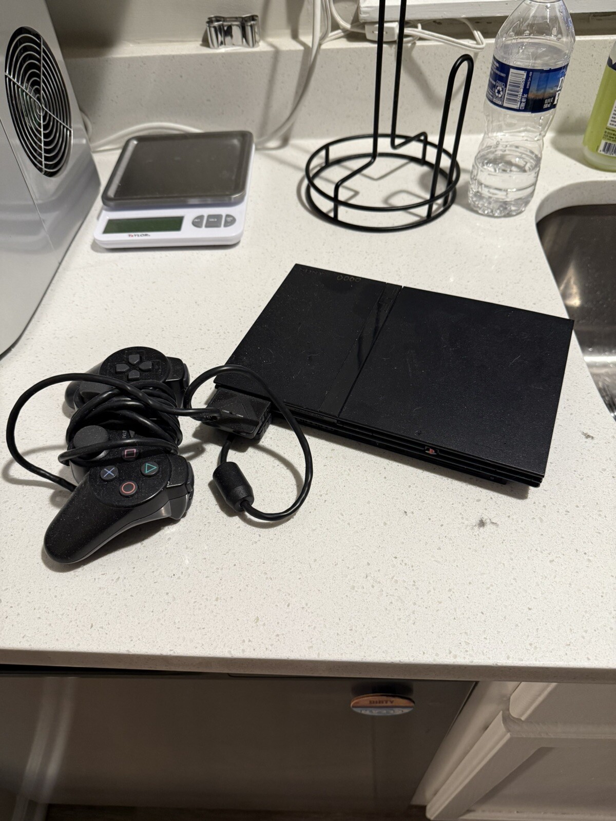 Sony PlayStation 2 Slim Launch Edition Charcoal Black Console (SCPH-75001CB)
