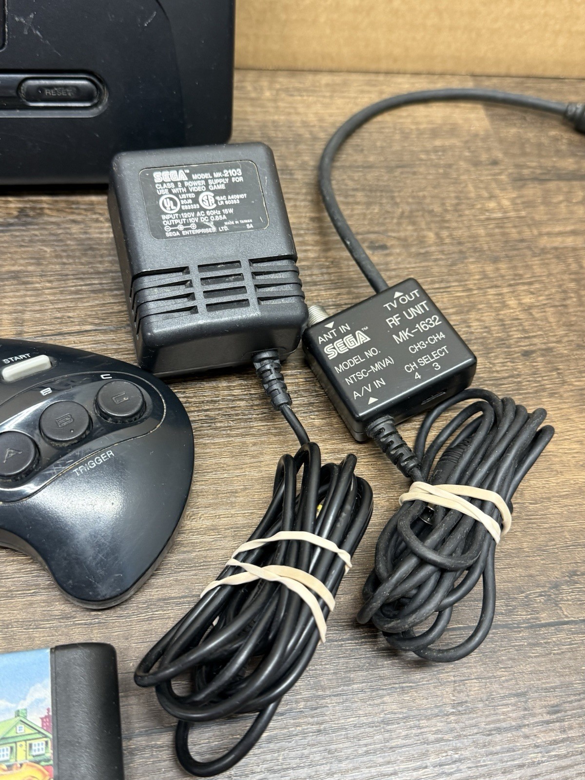 Sega Genesis Model 2 Console System Bundle Power Cord,Controller Tested Sonic