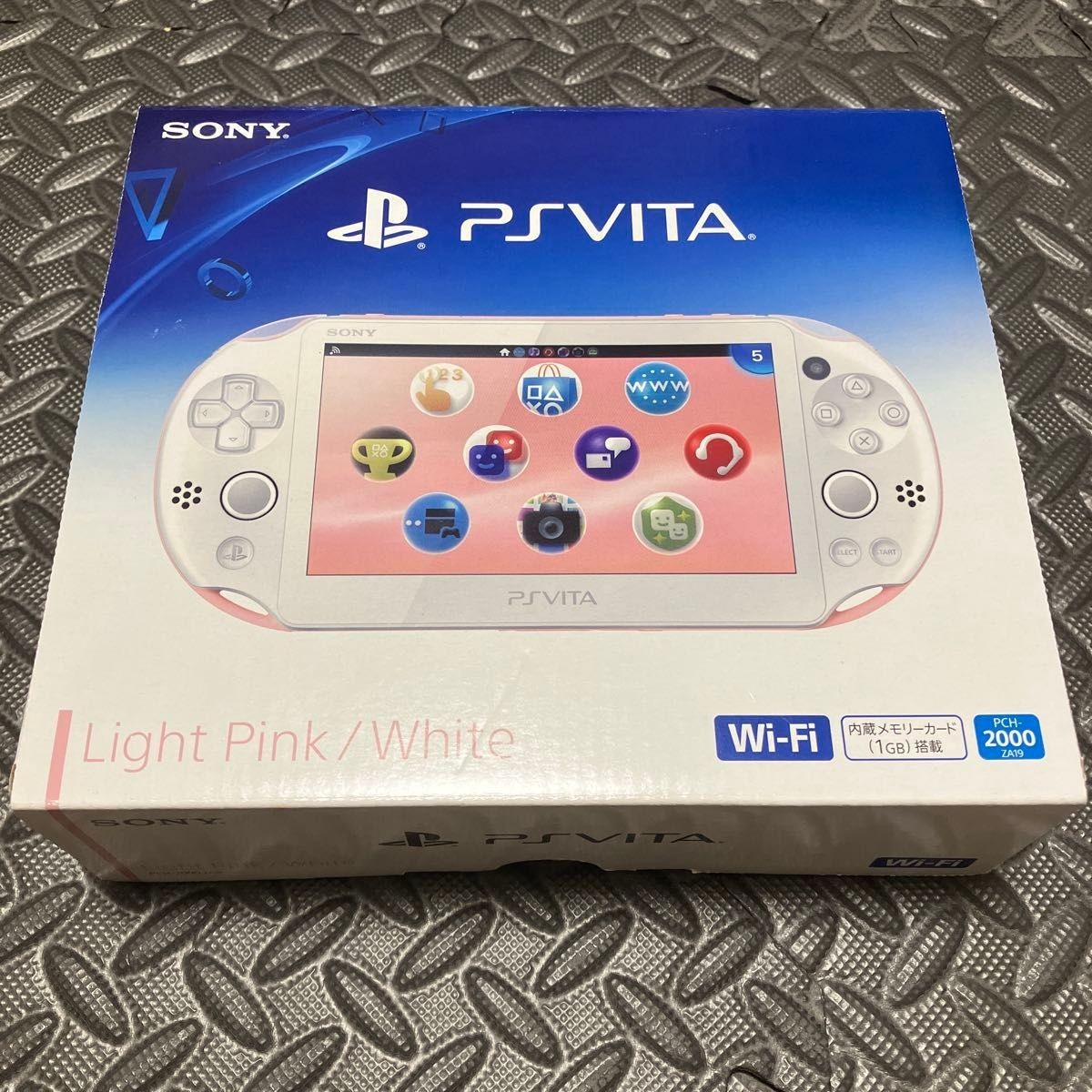 Near Mint PS Vita Light Pink White PCH 2000 ZA19 Console Boxed