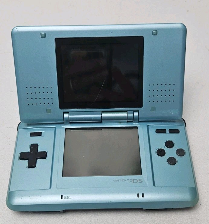 Nintendo DS Original “Fat” Turqoise Blue Works READ DESCRIPTION