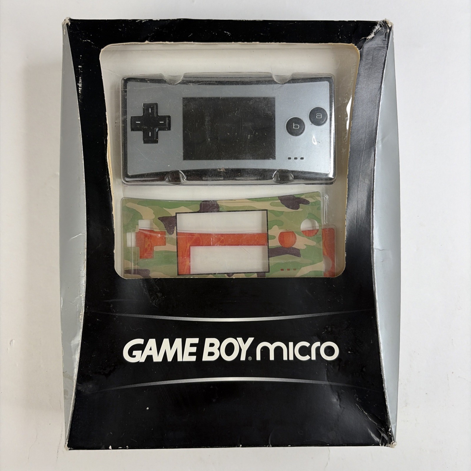 Gameboy micro With Complete In big box Inserts, Charger, Faceplates OEM