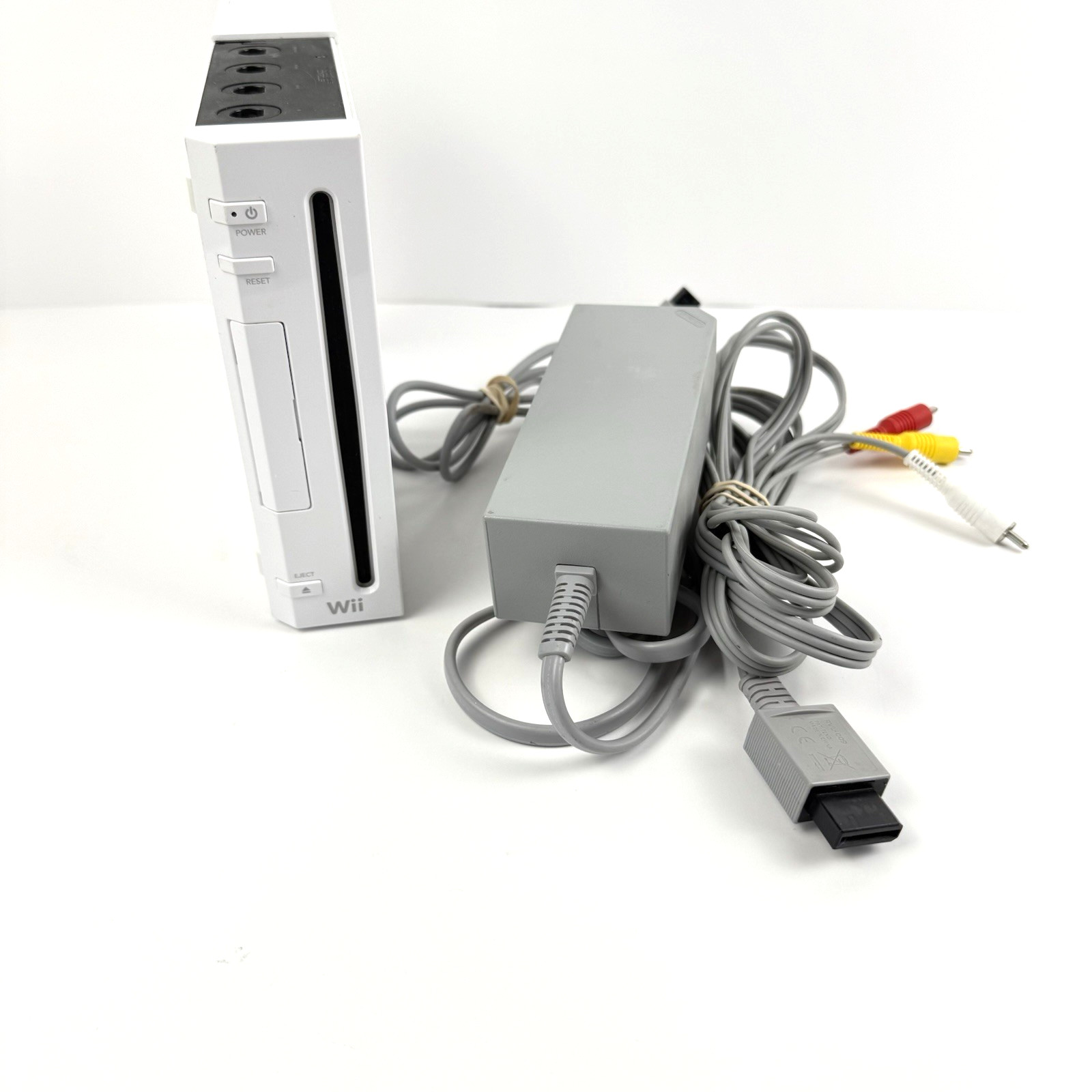 Nintendo Wii Console RVL-001 (USA) White GameCube Compatible Read Description