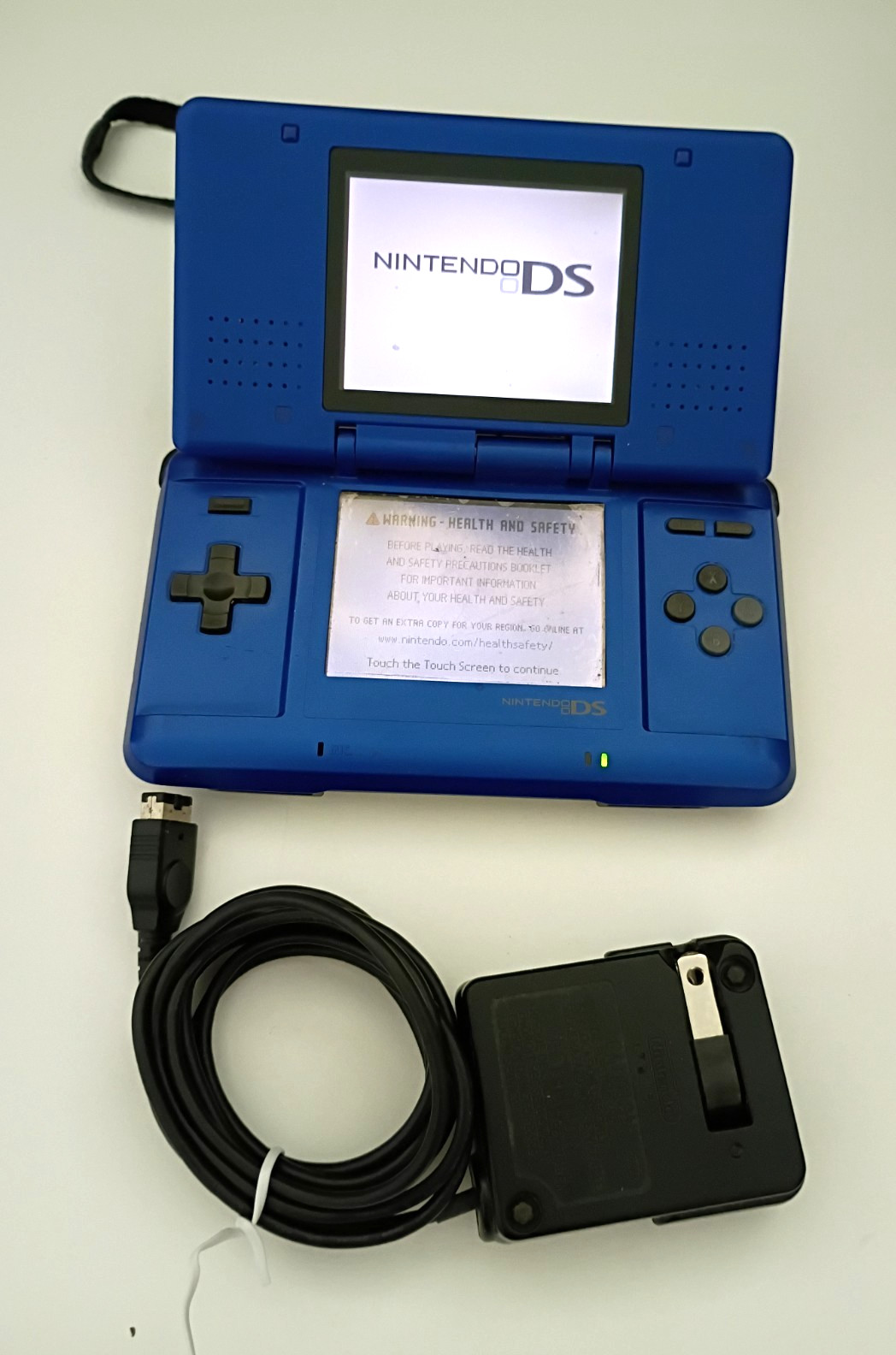 Nintendo DS Model NTR-001 (Cobalt Blue) – Tested And Working Console And Charger