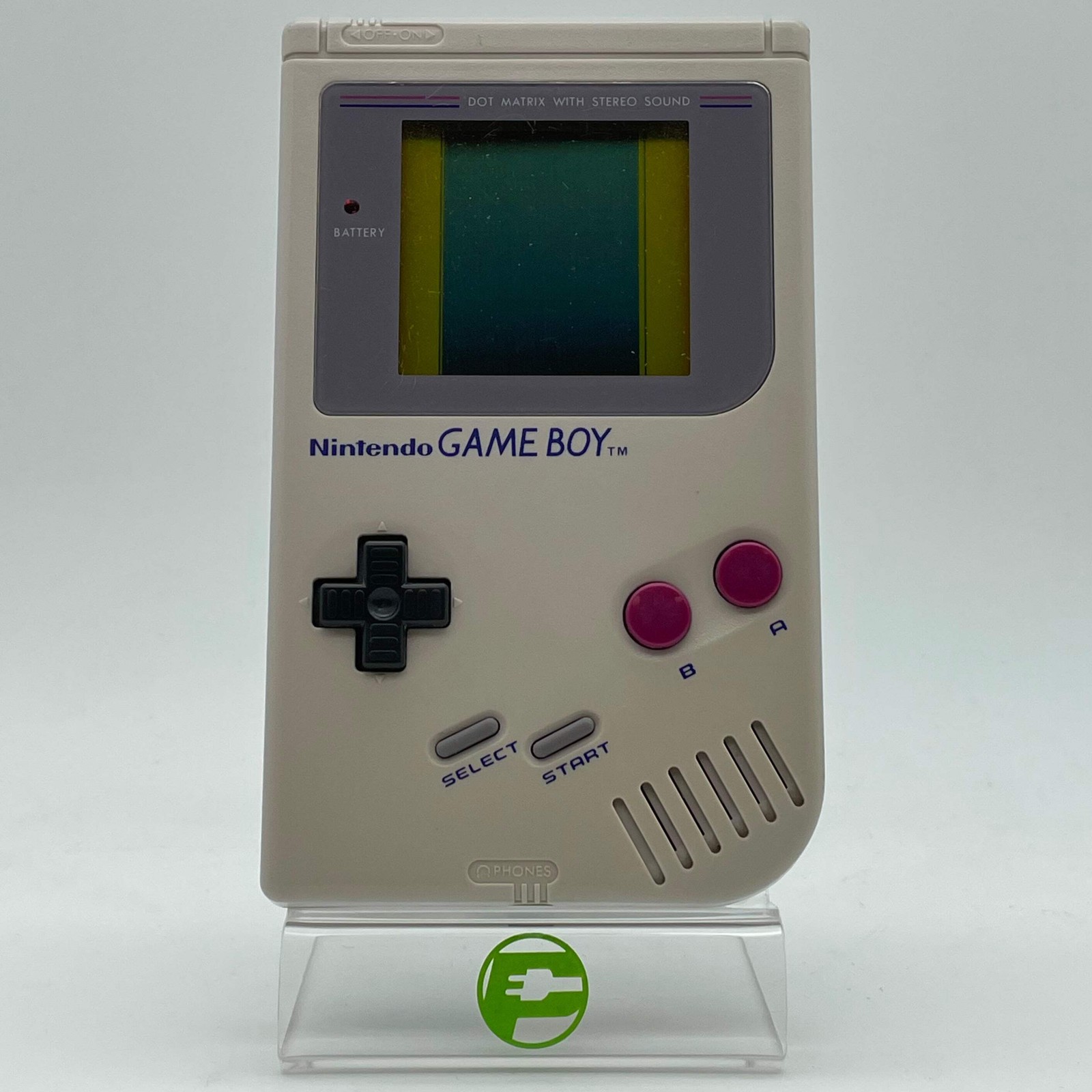Broken Nintendo Game Boy Handheld Game Console DMG-01 Gray READ