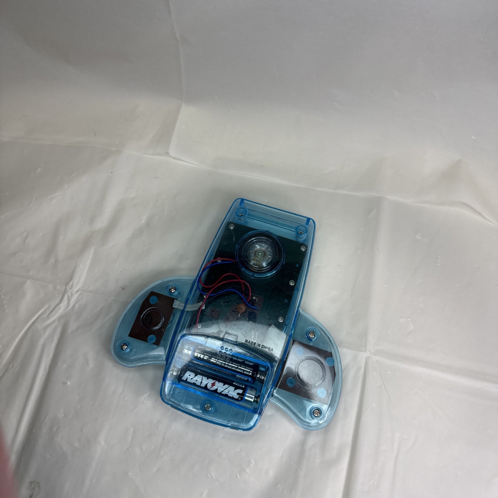 Vintage Pocket Game Player Handheld Game Light Blue tested works great