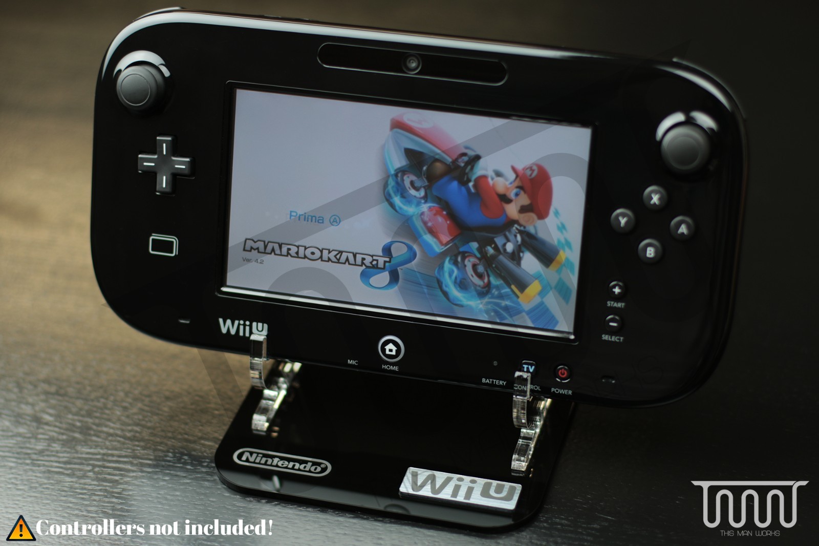 Acrylic Display Stand for Nintendo Wii U GamePad Controller