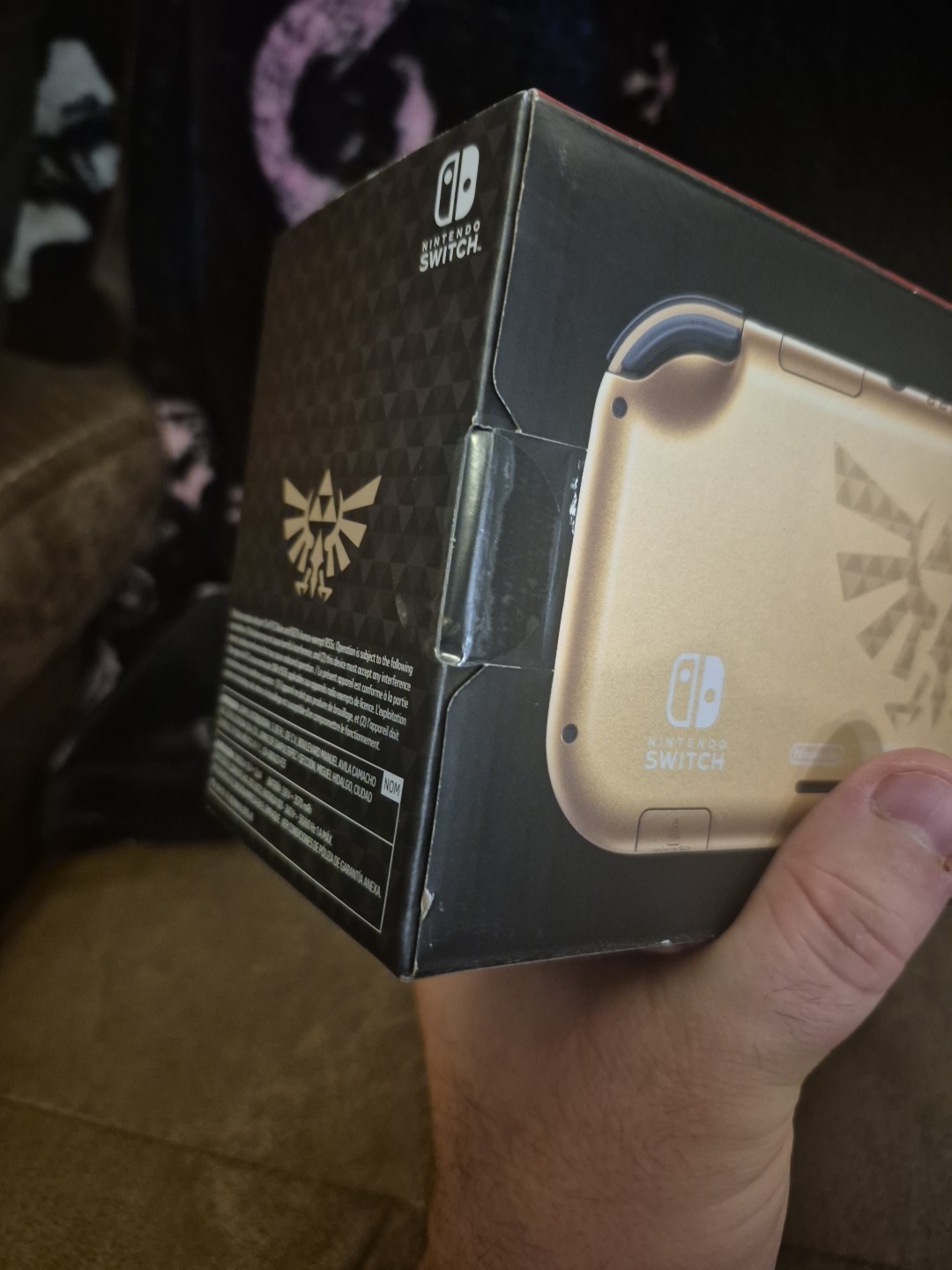 Nintendo Switch Lite Gold Hyrule Special Edition – Brand New