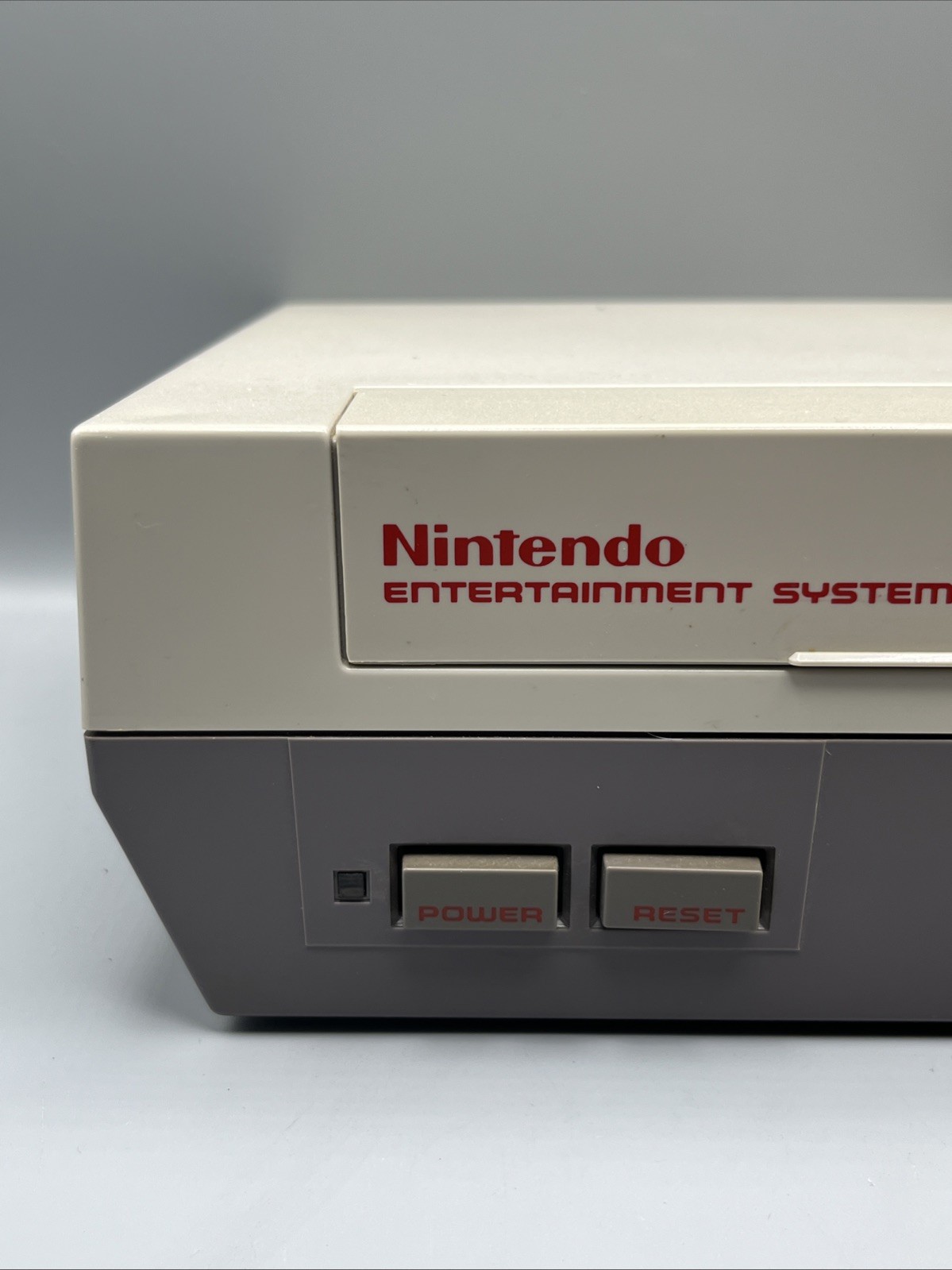 Nintendo Entertainment System NES Console NES-001 w/ AV and Power Cable Tested