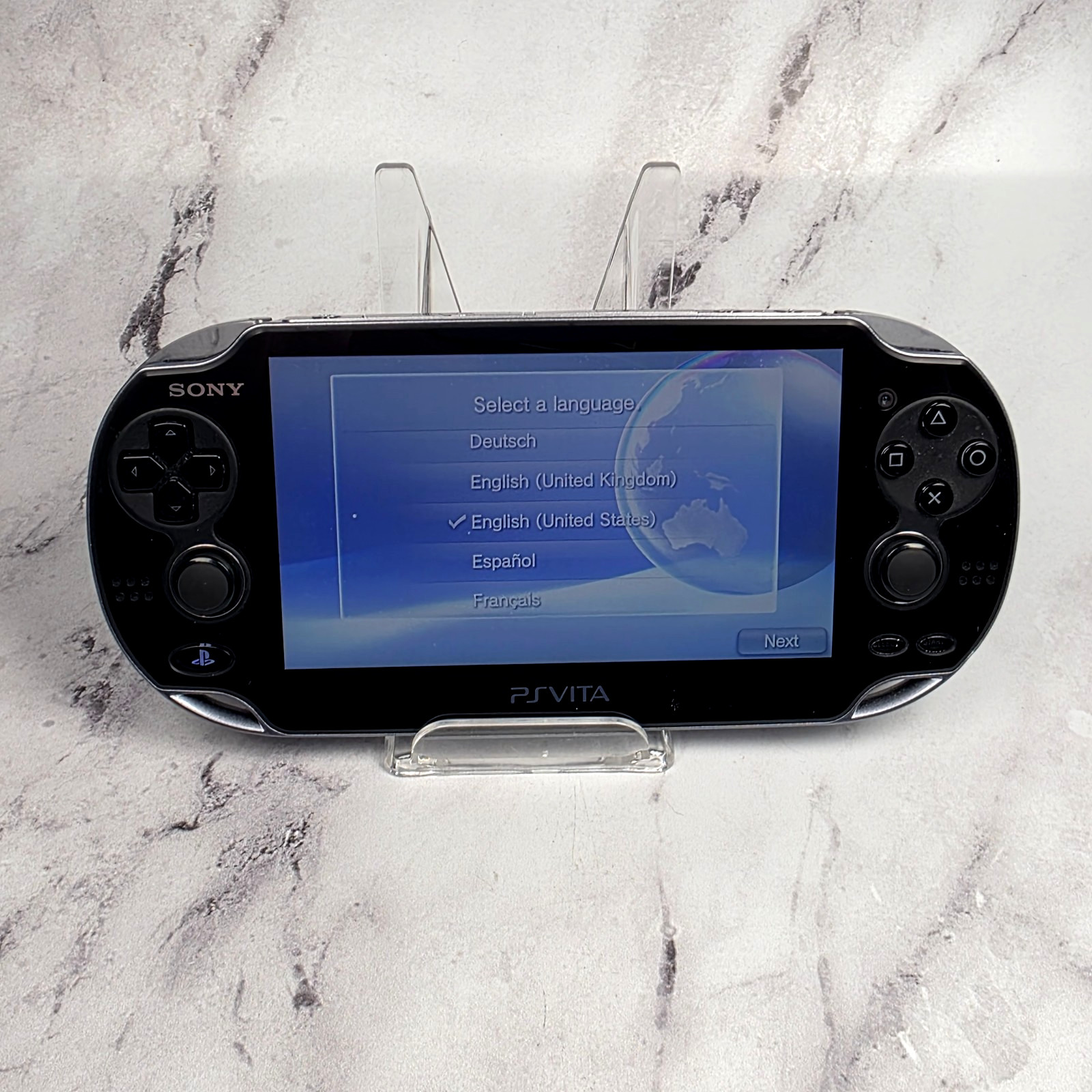 PlayStation Vita (PS Vita) Console 3G/Wi-Fi Model Crystal Black PCH-1101