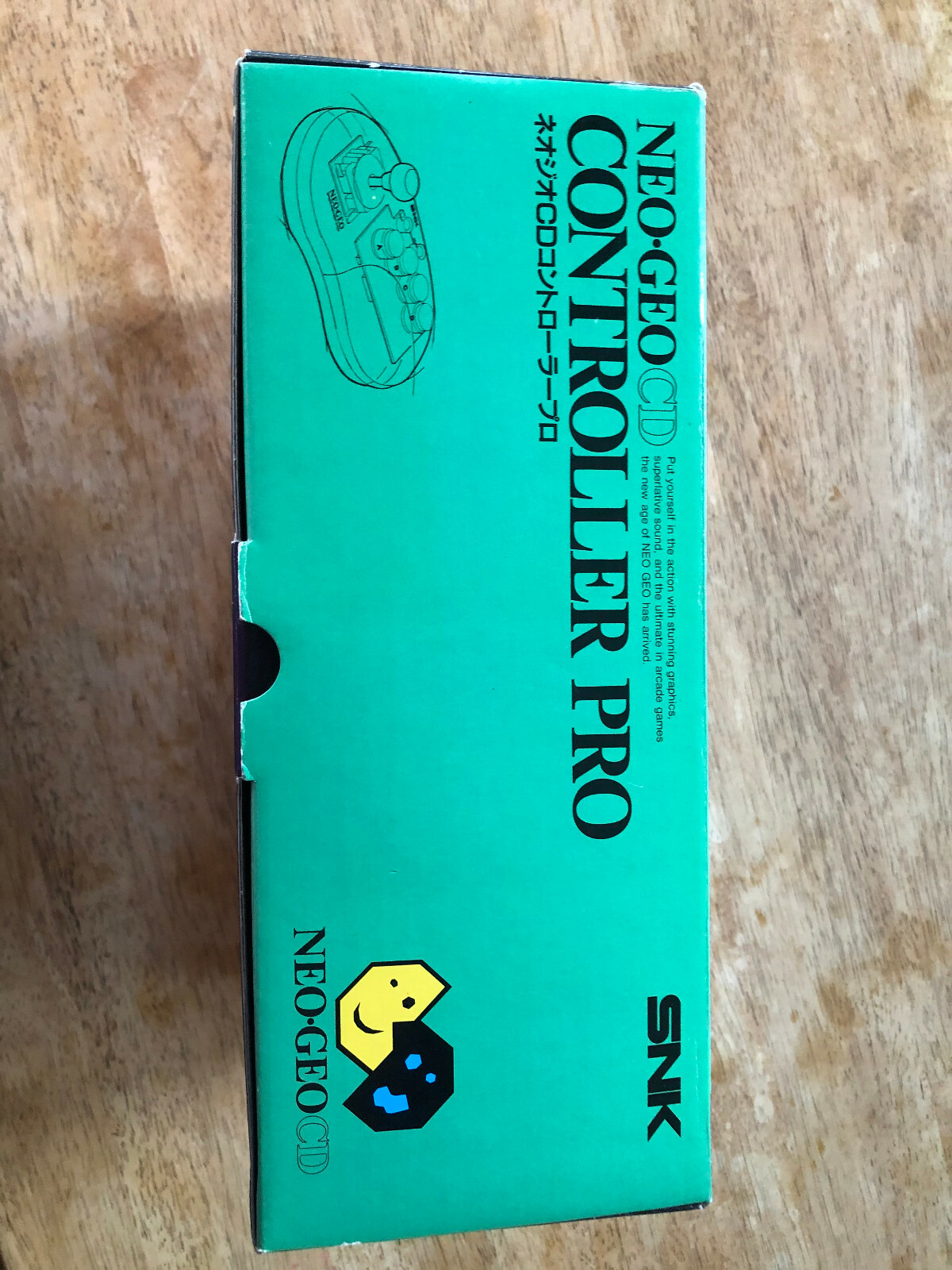 SNK Neo Geo AES Advanced Controller Pro arcade stick Boxed Checked