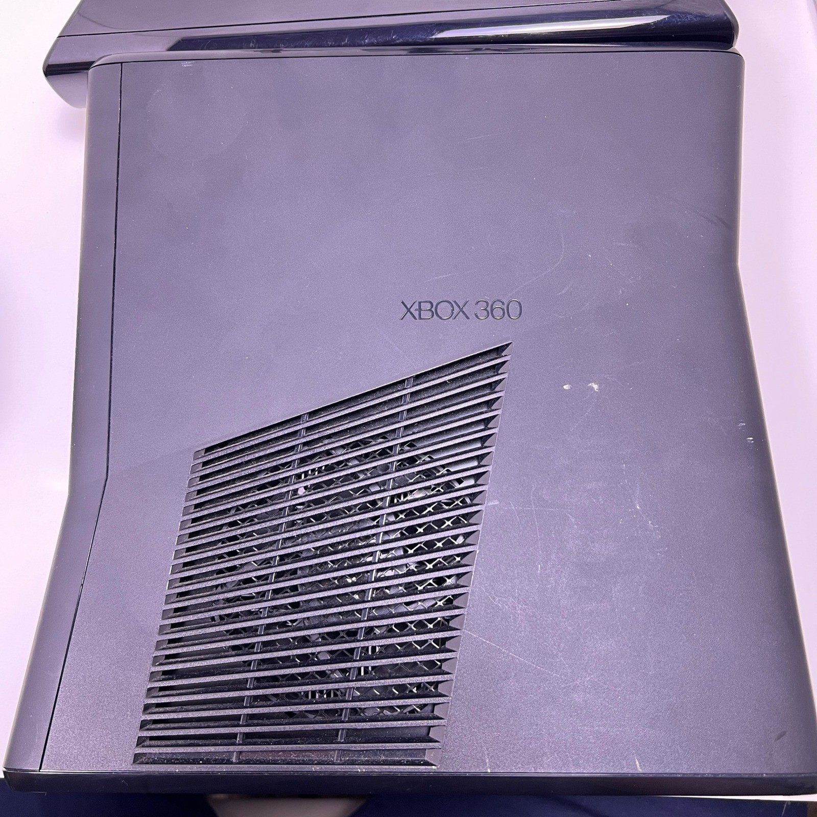 Microsoft Xbox 360 S Slim Kinect Bundle Console System Bundle Black 250GB TESTED