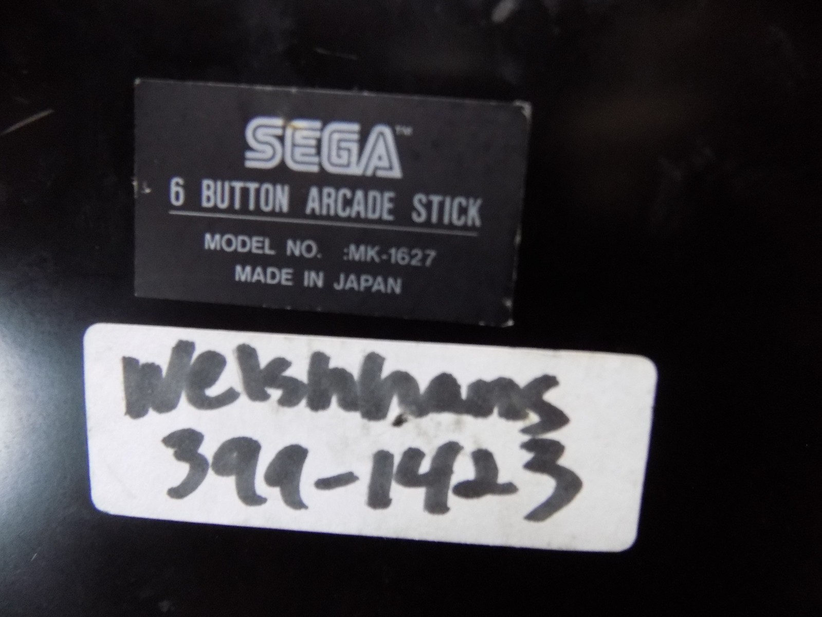 Vintage Sega 6 Button Arcade Stick Model MK-1627 – Japan