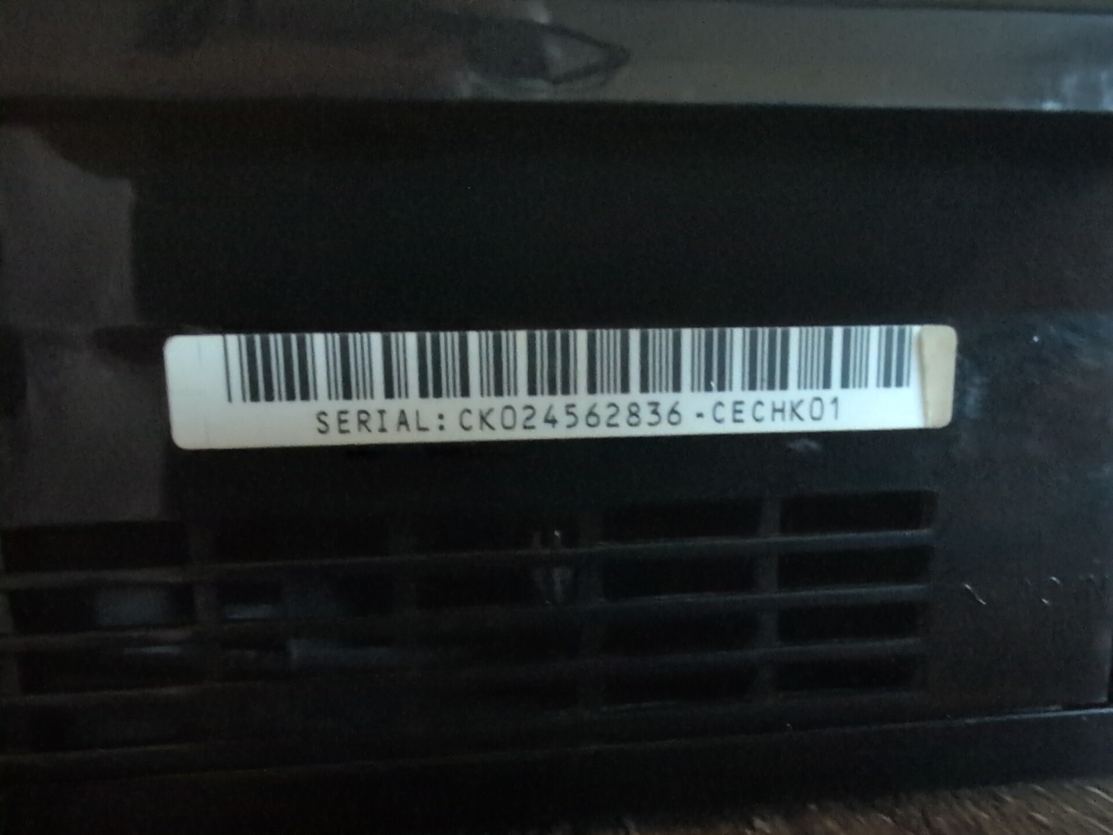PS3 CHECHK01 80GB. Tested Cleaned, Original Parts. W/ 2 Controllers. Not BC.