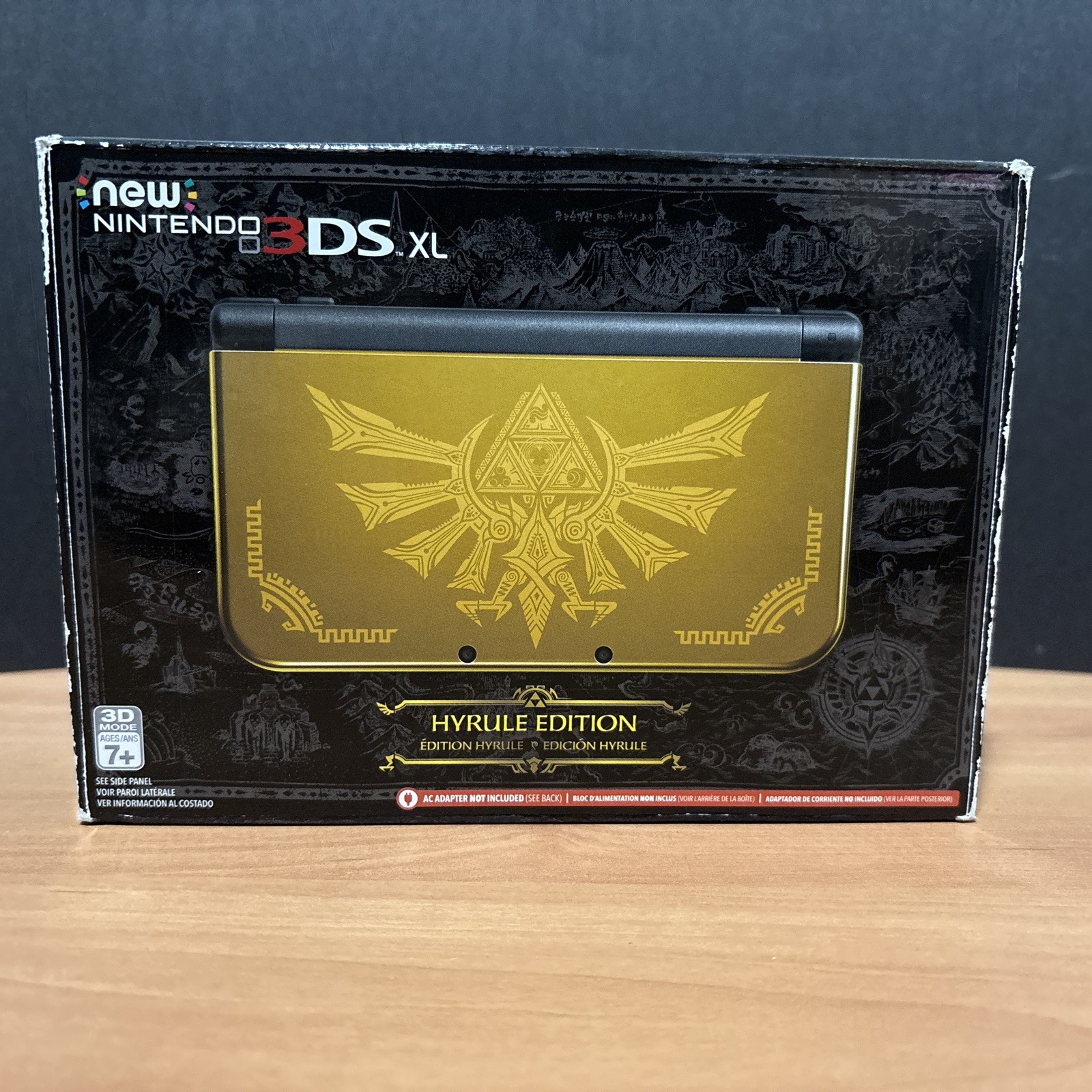 Nintendo New 3DS XL Launch Edition Gold Handheld System