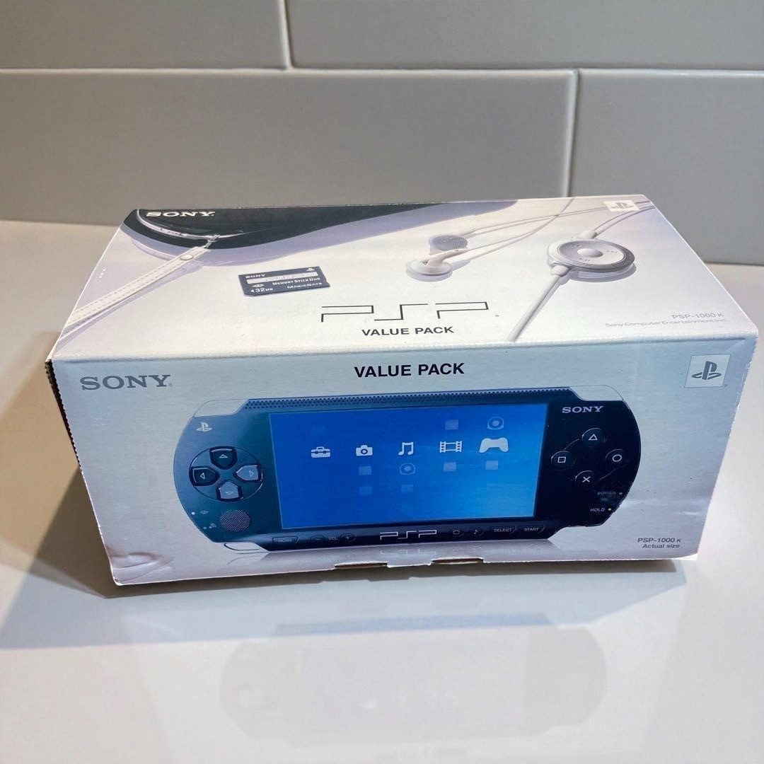 PSP 1000 Console Black Used Excellent Condition Tested Working Sony System Japan
