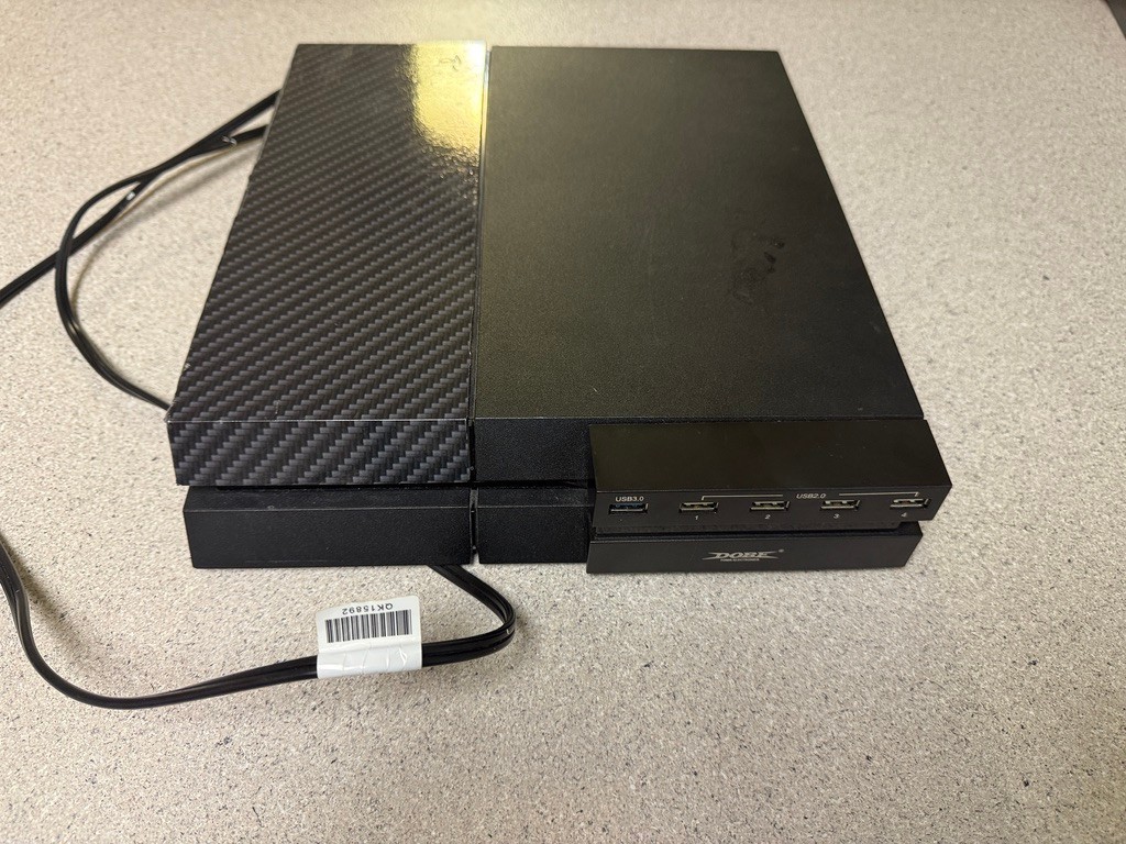Sony PlayStation 4 500GB LOW FIRMWARE PS4 10.01 Console Only W/CORD