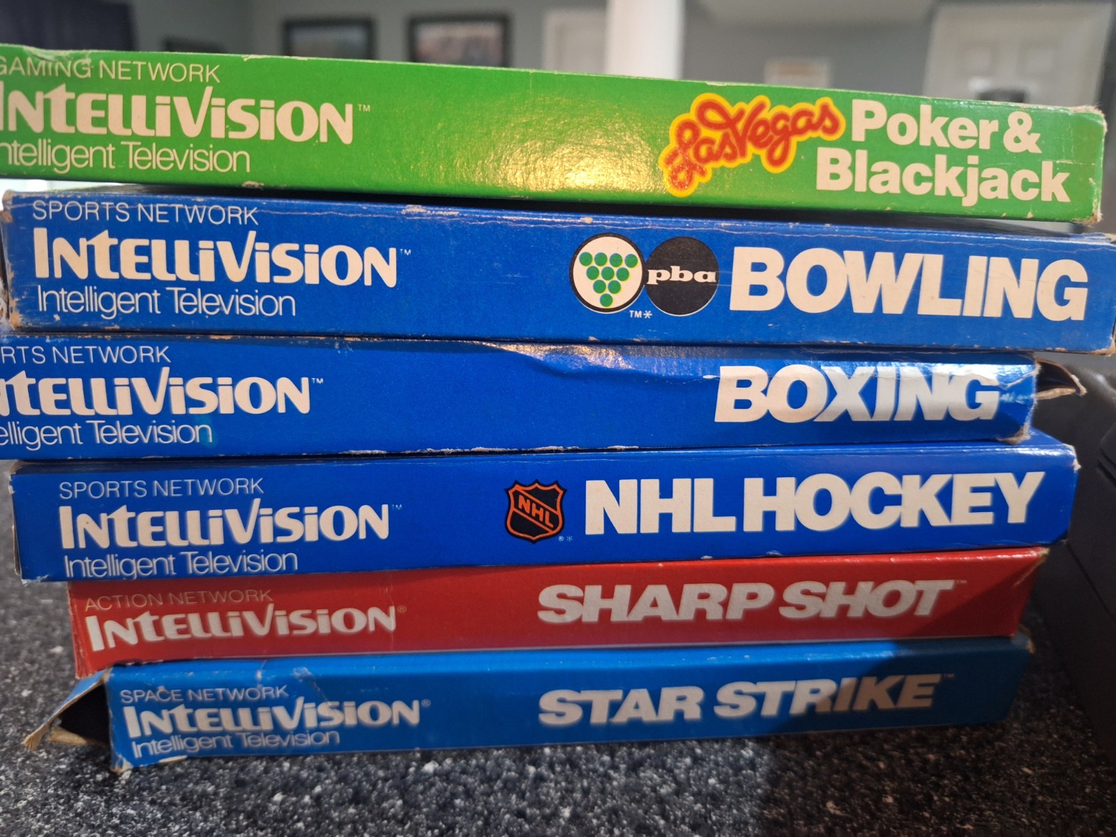 Mattel Intellivision Console Bundle With Games 100% TESTED WORKING Good Shape!