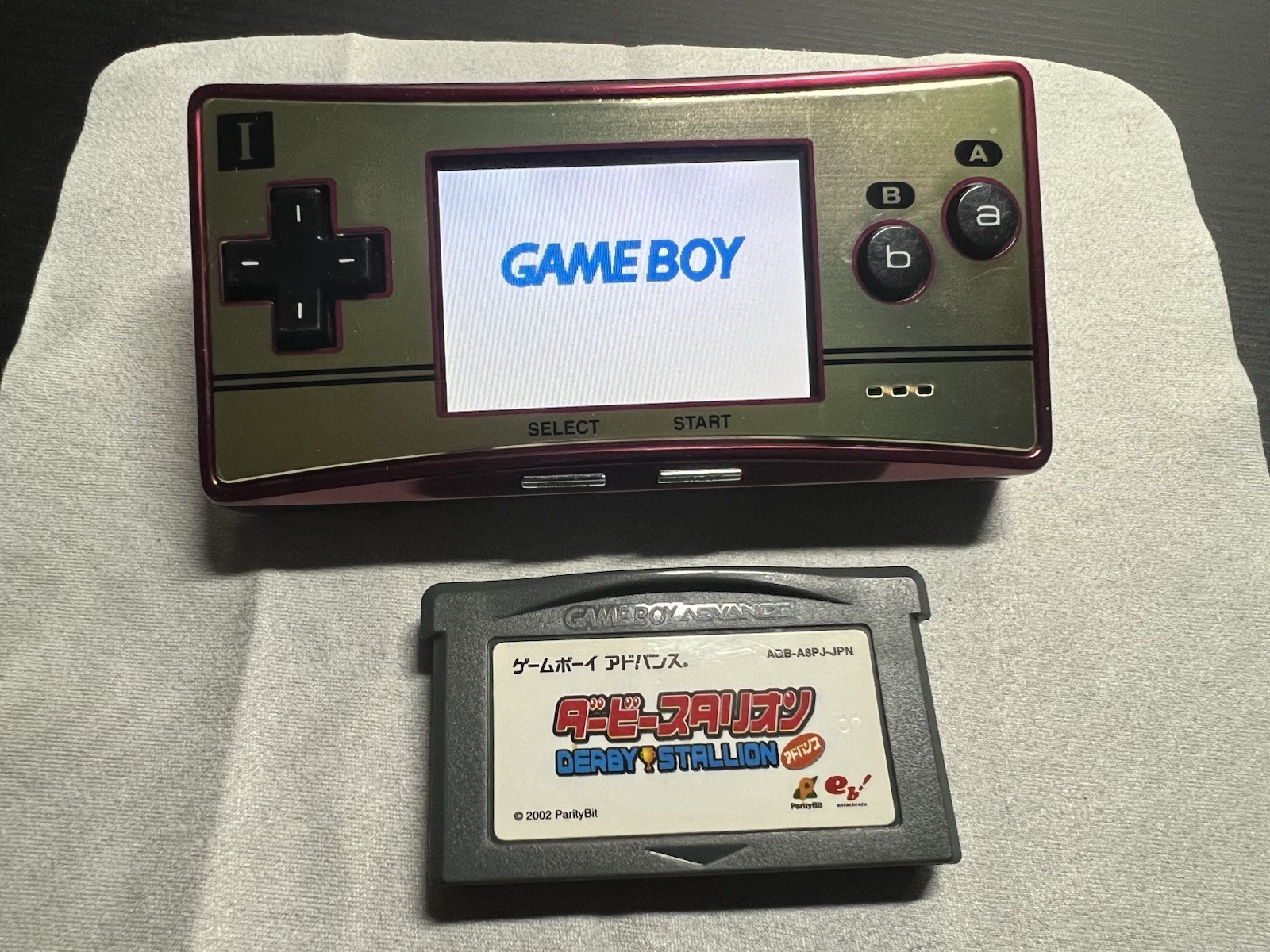 Nintendo Game Boy Micro 20th Anniversary Edition With Free Game