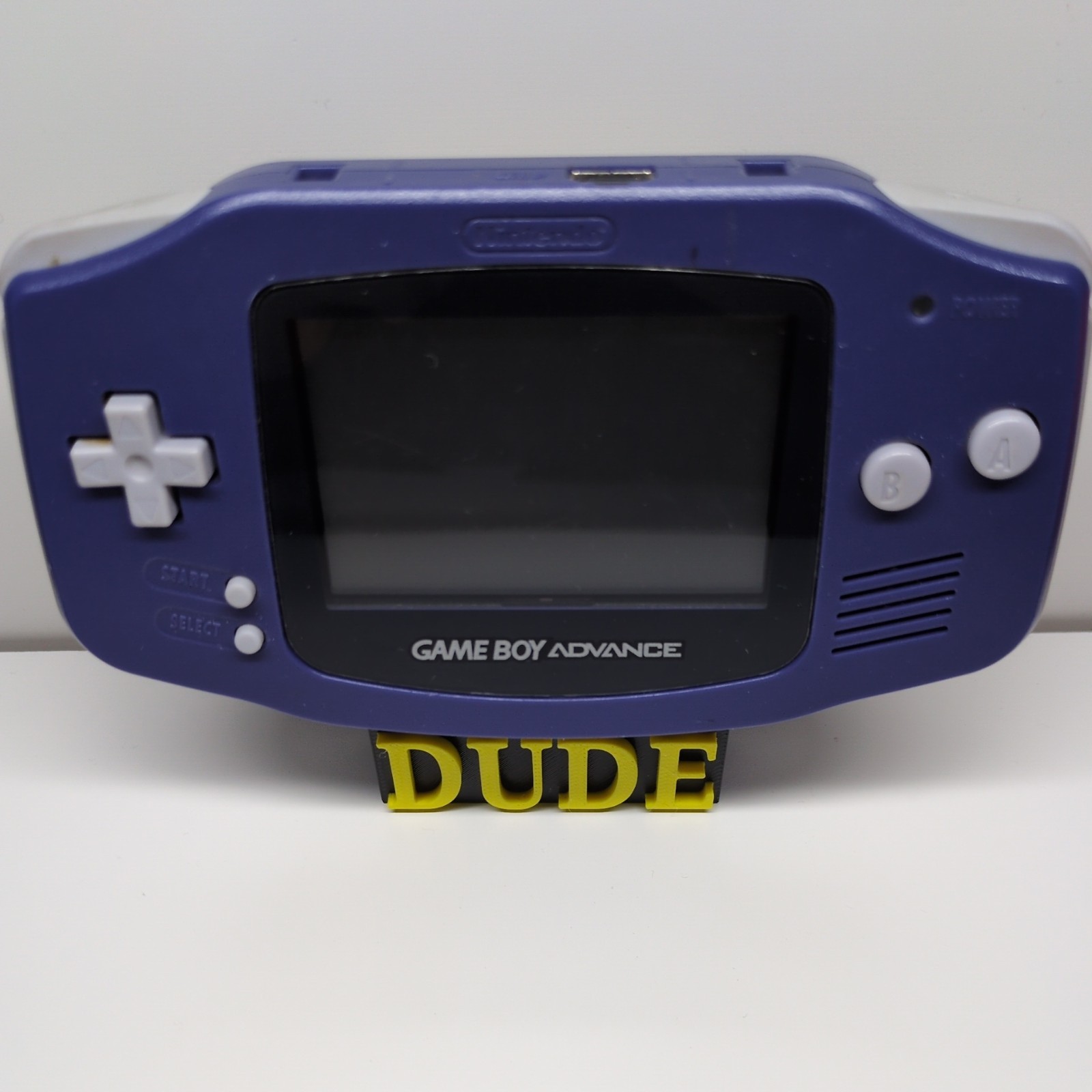 2000 Nintendo Game Boy Advance Handheld System Indigo AGB-001 No Battery Door