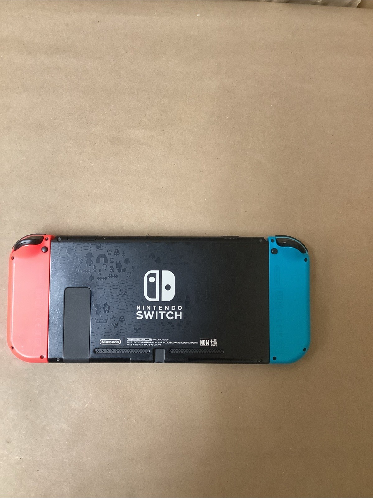 Nintendo HAC-001 Switch Gaming Console With Joy Con Controllers – Black/Red/Blue