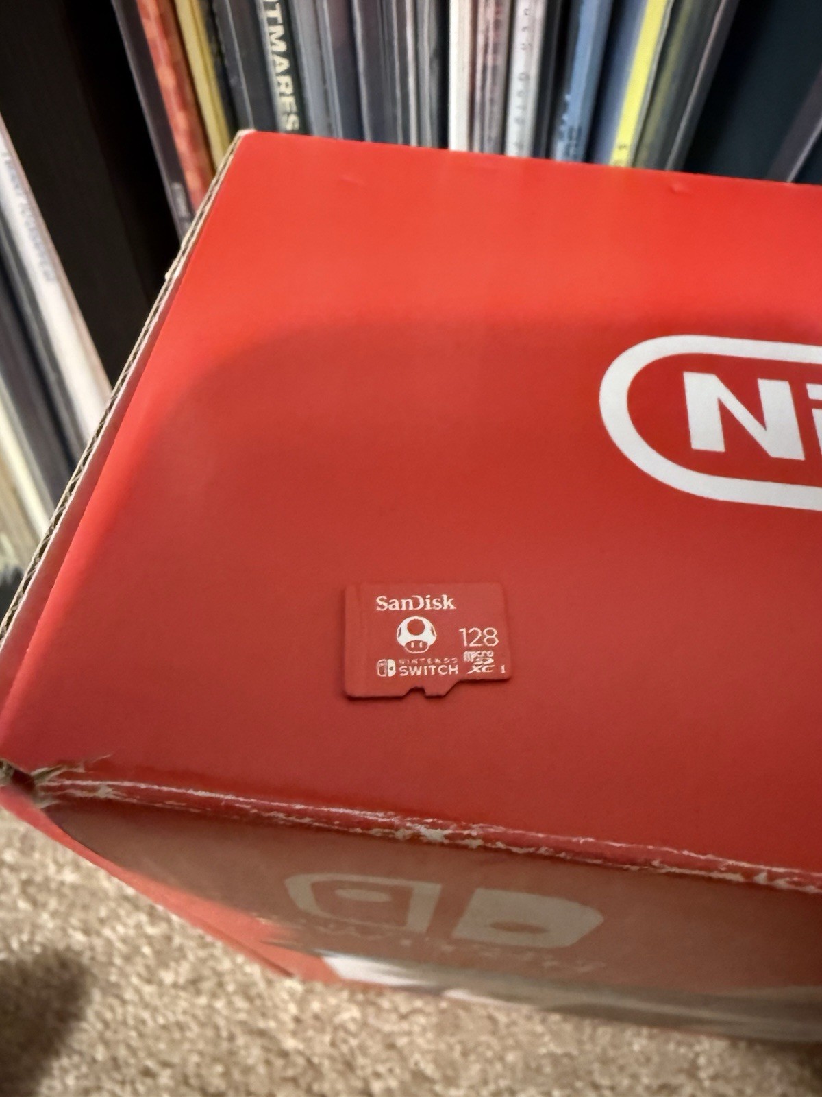 Nintendo Switch OLED Model With Micro SD Card Pro Controller And Hori Split Pad