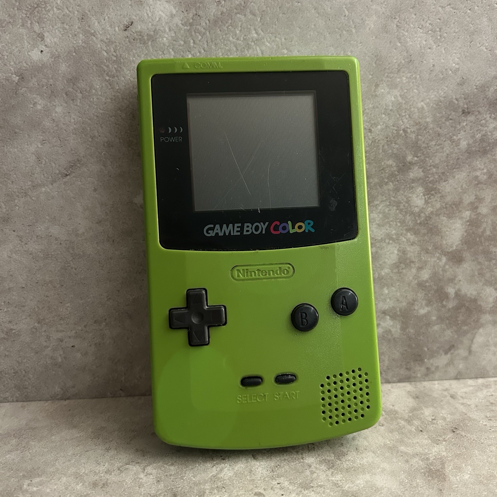 Nintendo Gameboy Color CGB-001 Lime Green Doesn’t Power On GBC OEM