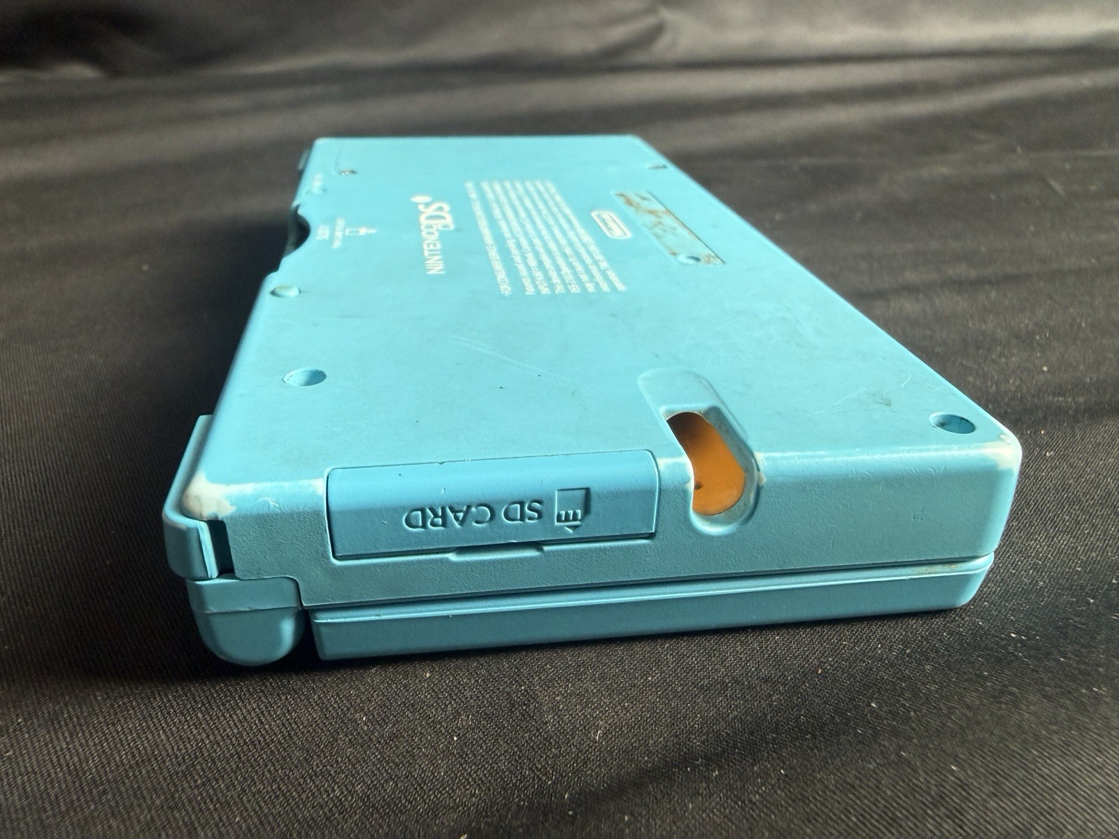 Nintendo DSi Light Blue Handheld Console Game System Volume Control Broken